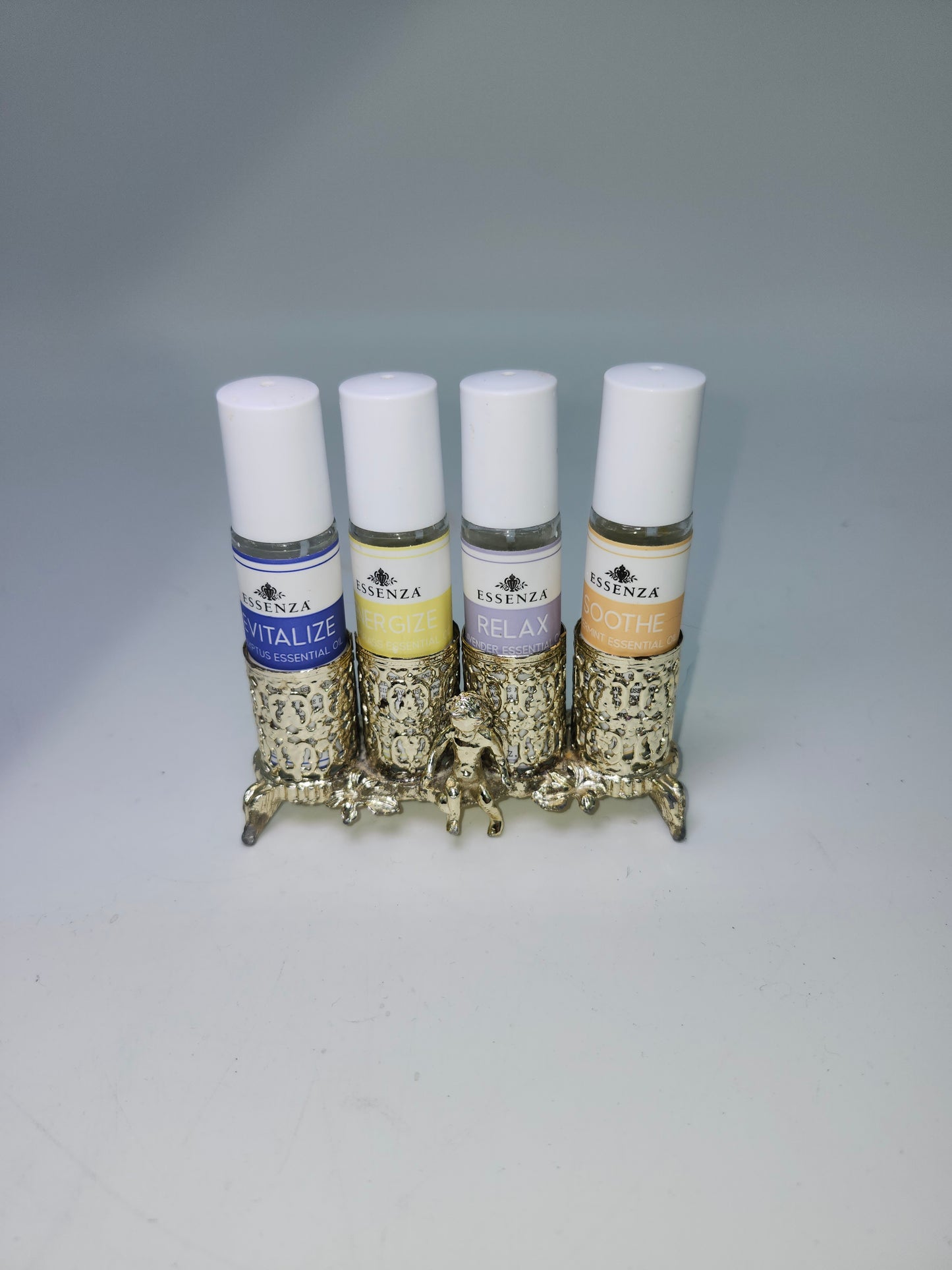 Vintage 1950s Hollywood Regency Lipstick / Cosmetics Holder