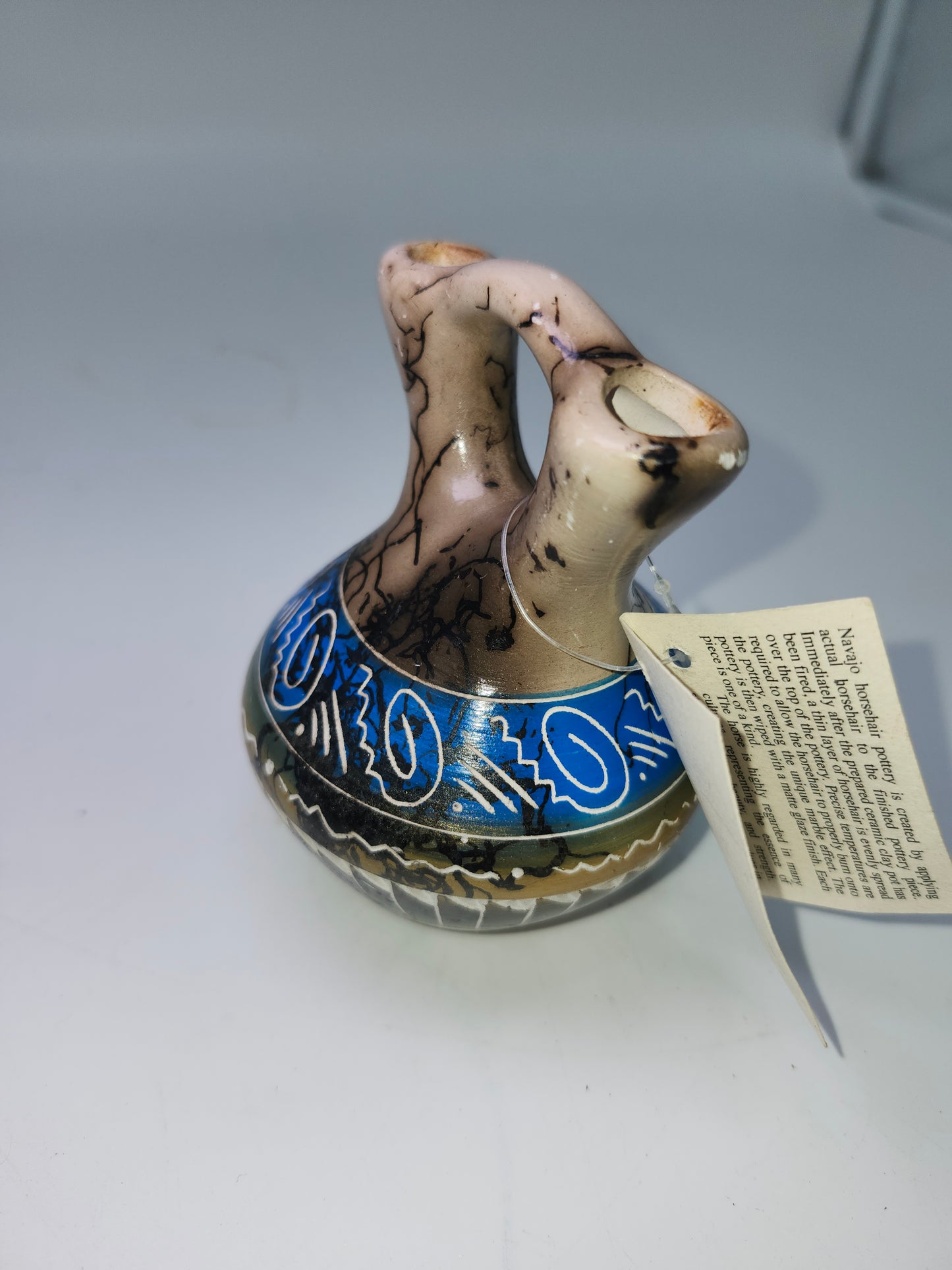 Navajo Horsehair Pottery by Carol Benally