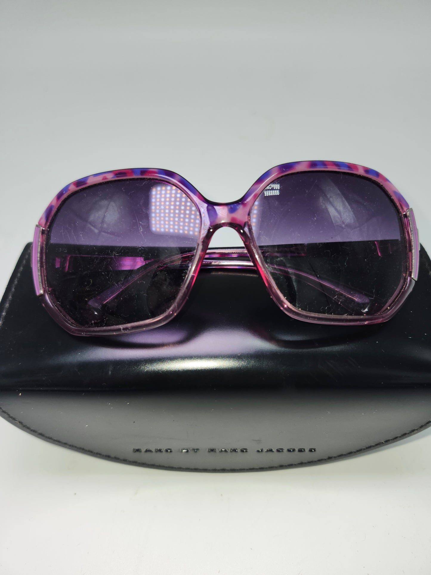 Marc by Marc Jacobs Pink Two-Toned Sunglasses IOB