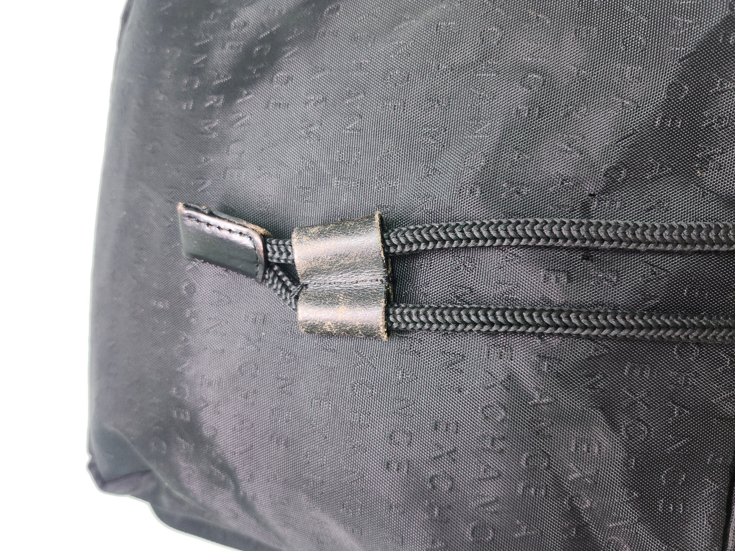 -Armani Exchange- Jacquard Logo Backpack in Black