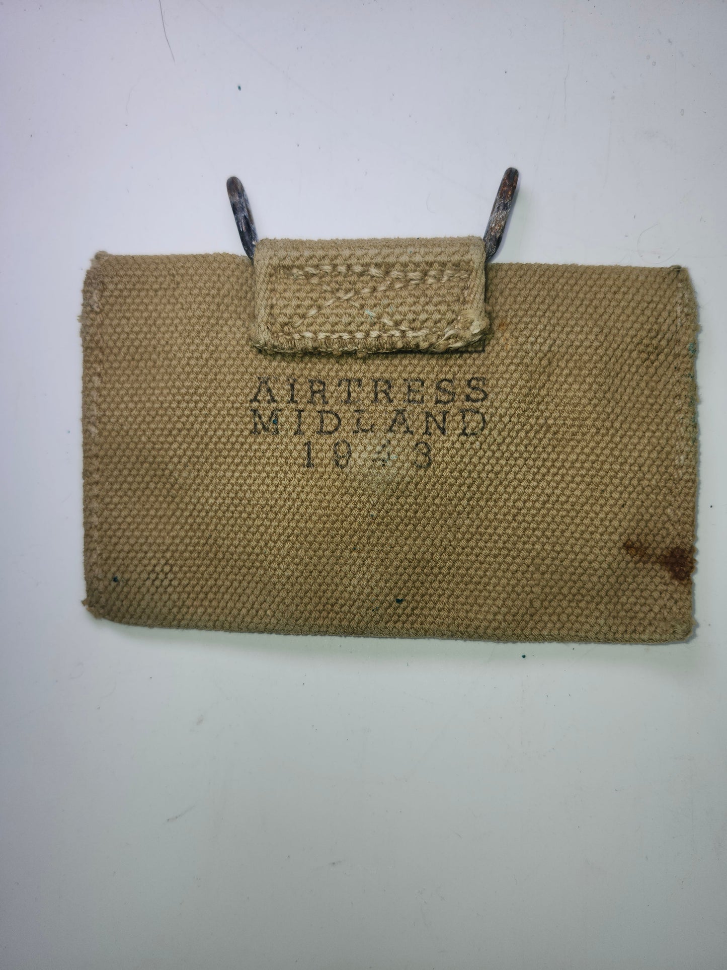 Canvas WW2 1943 United States First Aid Pouch