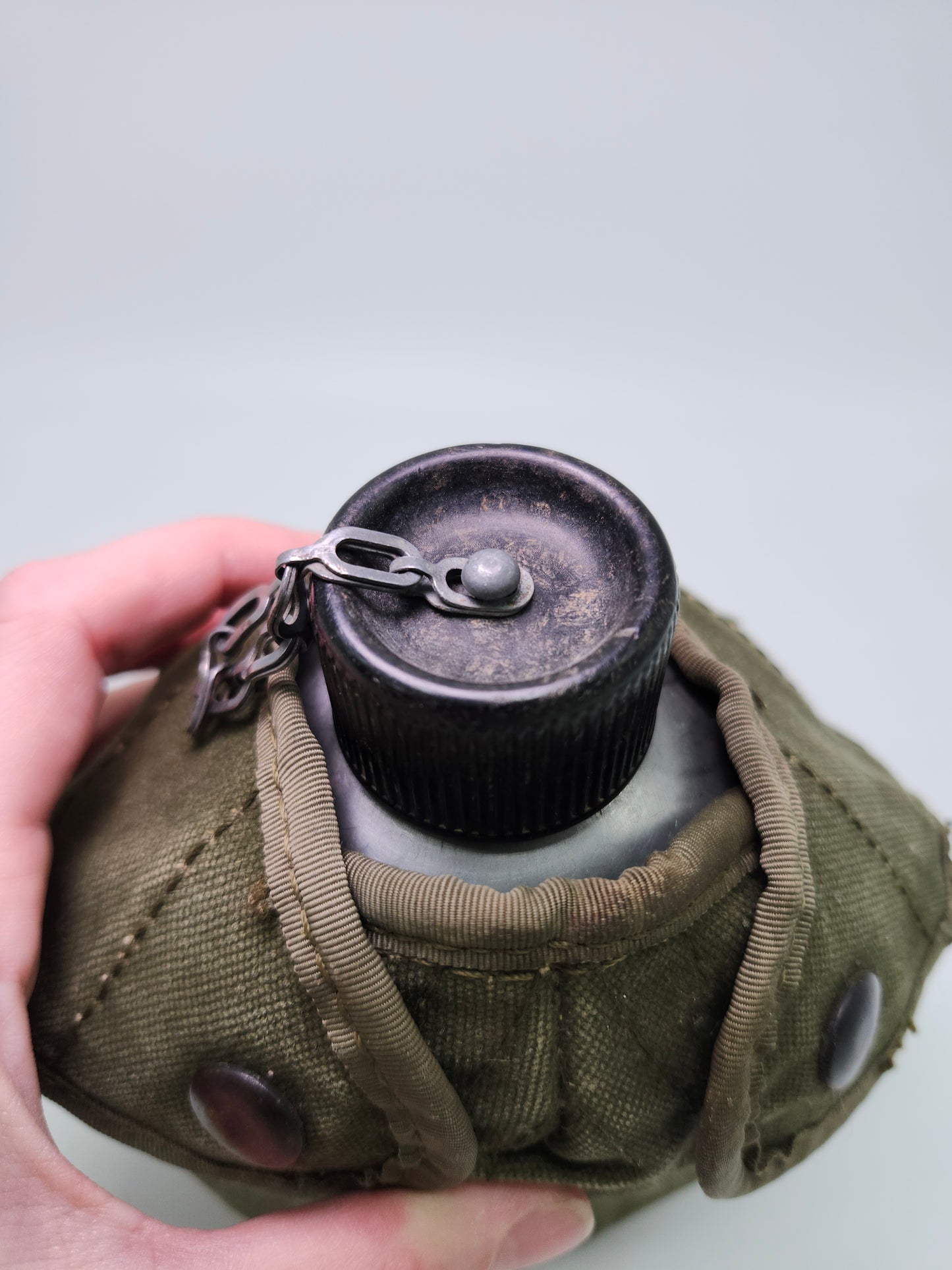 Canteen with Cover Vintage WW2 Gear by Volpath 1944