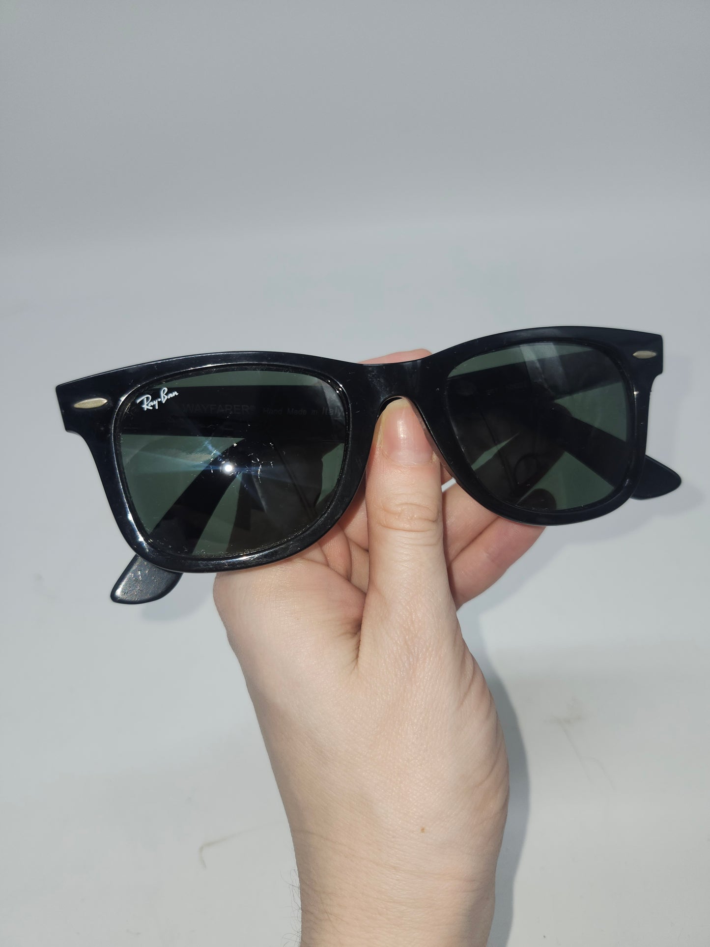 Ray Bans Black Wayfarer Sunglasses