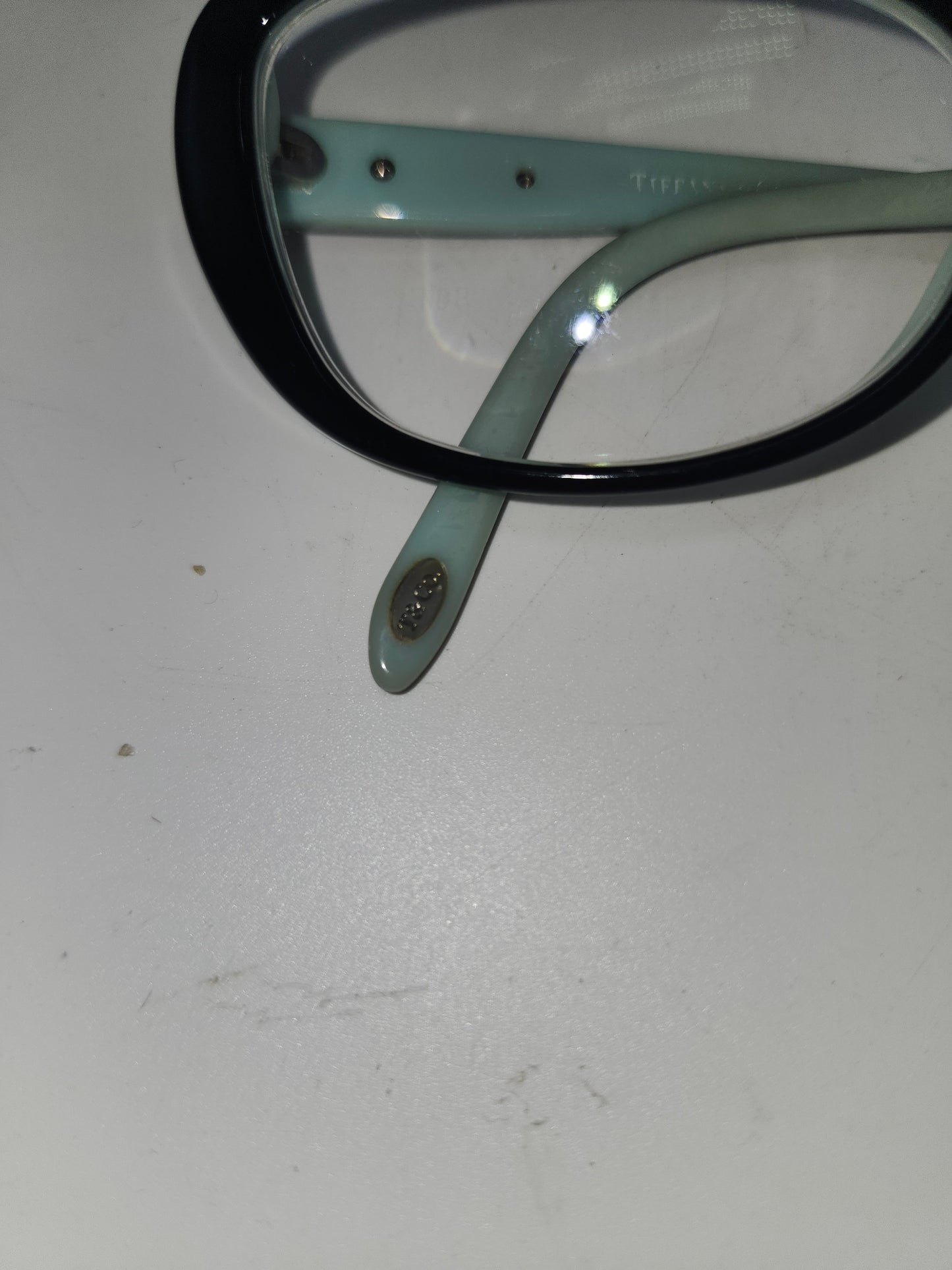 *Tiffany & Co* Eye Glasses Tiffany Blue & Black with Silver Hardware & Case