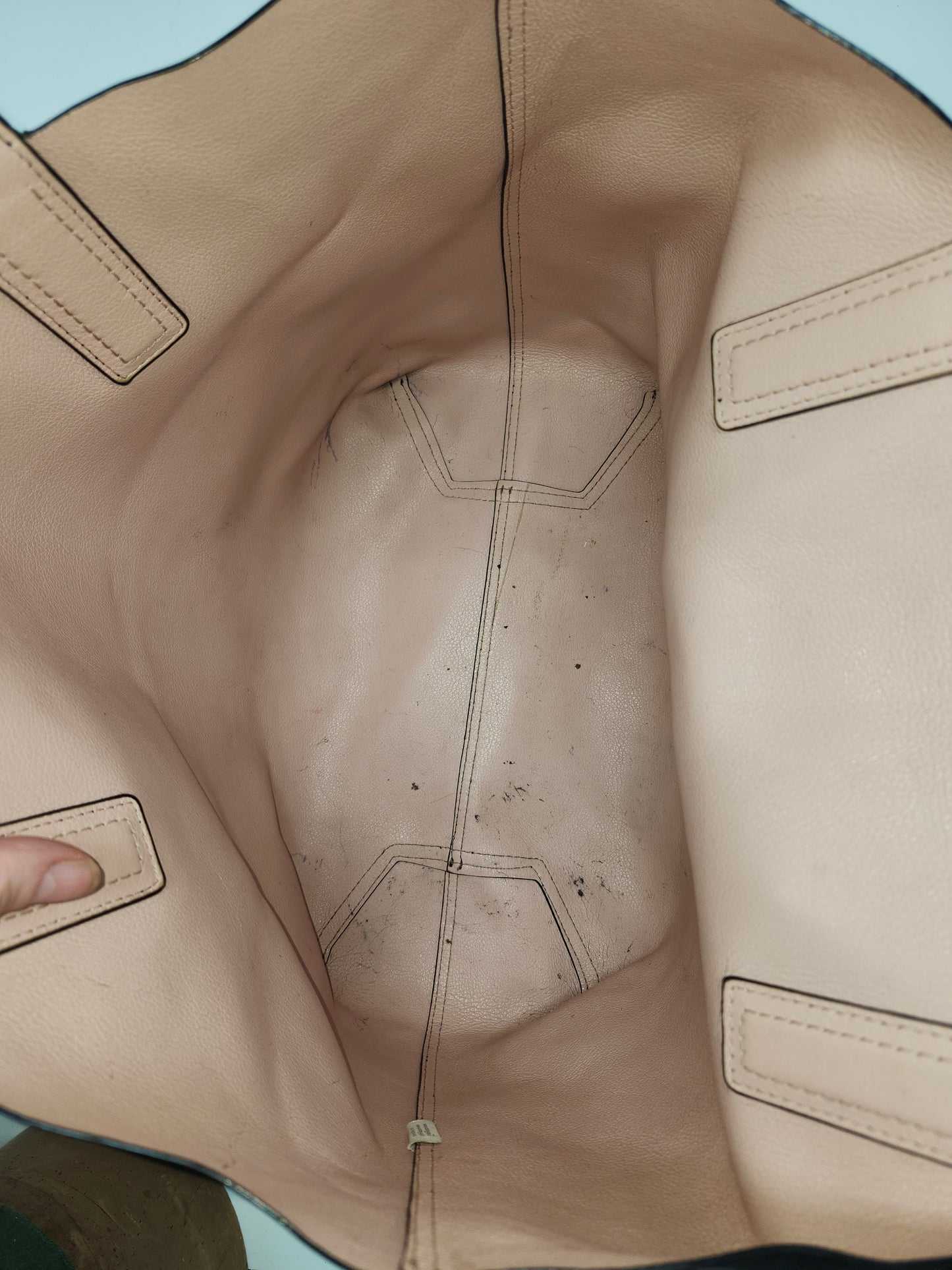 *Kate Spade* Floral Large Reversible Tote in Double-Faced Leather