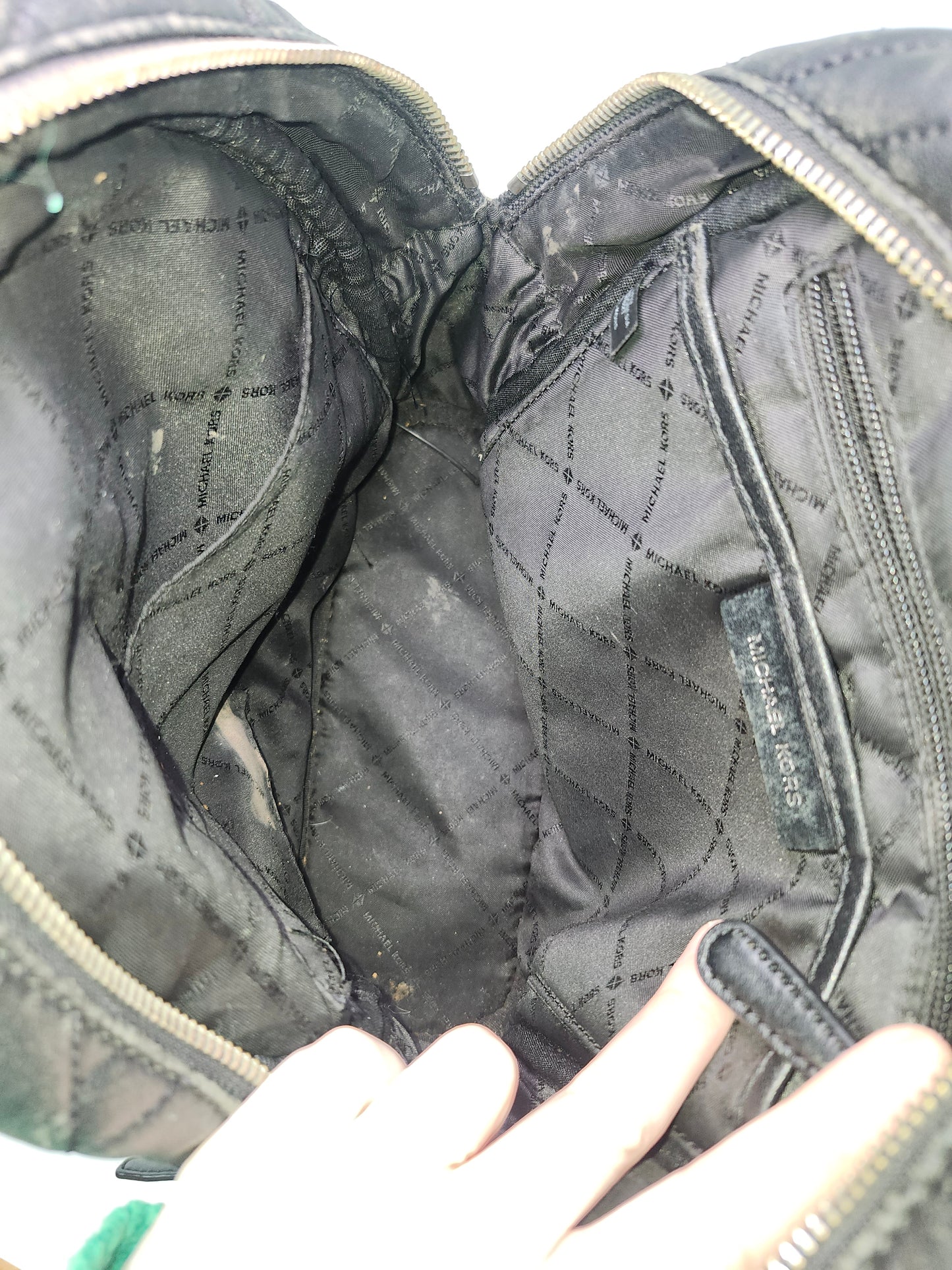 *Michael Kors* "Abbey" Quilted Leather Backpack