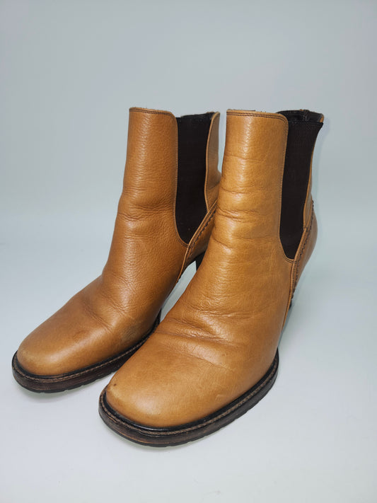 *Cole Haan* Country Chelsea Ankle Boots with Block Heels Size 7