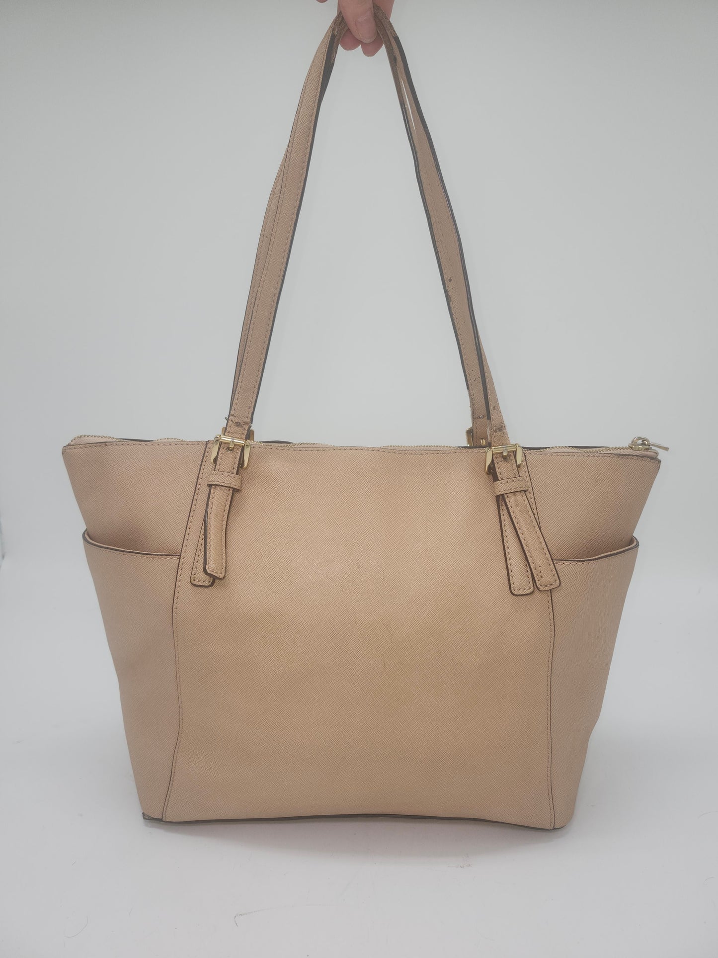 -Michael Kors- "Jet Set" Tote in Saffiano Leather