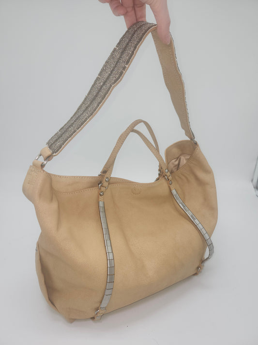 -Jasper & Jeera- for Anthropologie Boho Style Beaded Tote