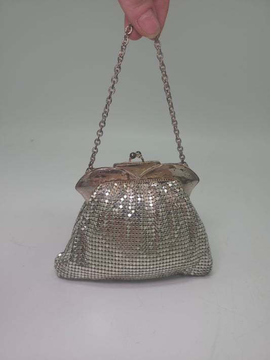 Whiting and Davis Early Vintage Metal Mesh Purse