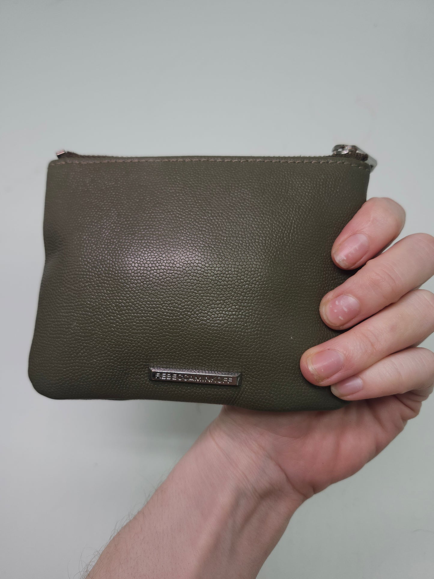 Rebecca Minkoff "Love is Love" Pebbled Leather Pouch / Wallet