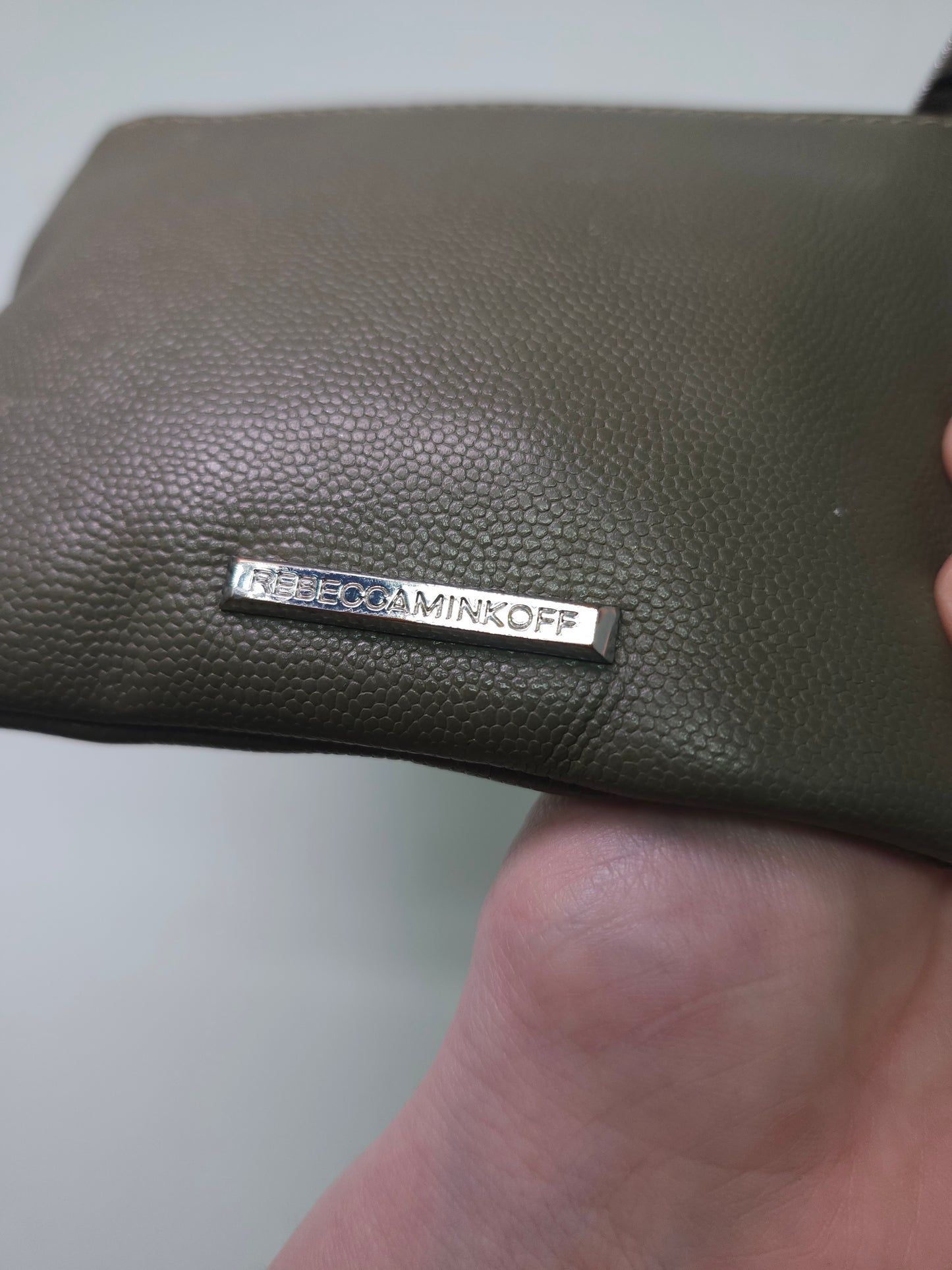 Rebecca Minkoff "Love is Love" Pebbled Leather Pouch / Wallet
