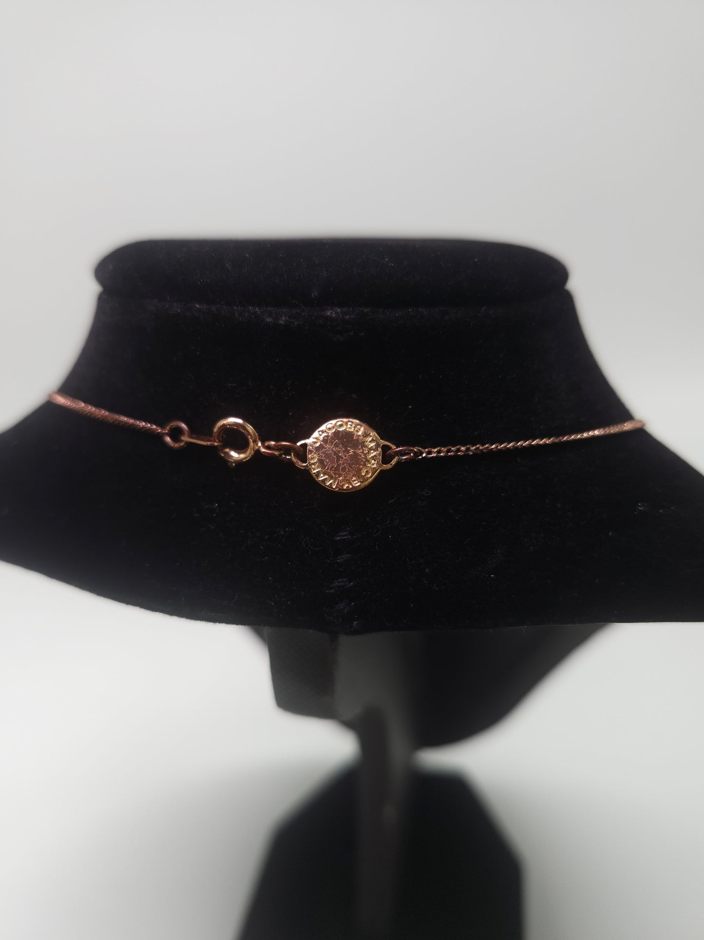 Marc Jacobs Gold Plated Bow Statement Necklace