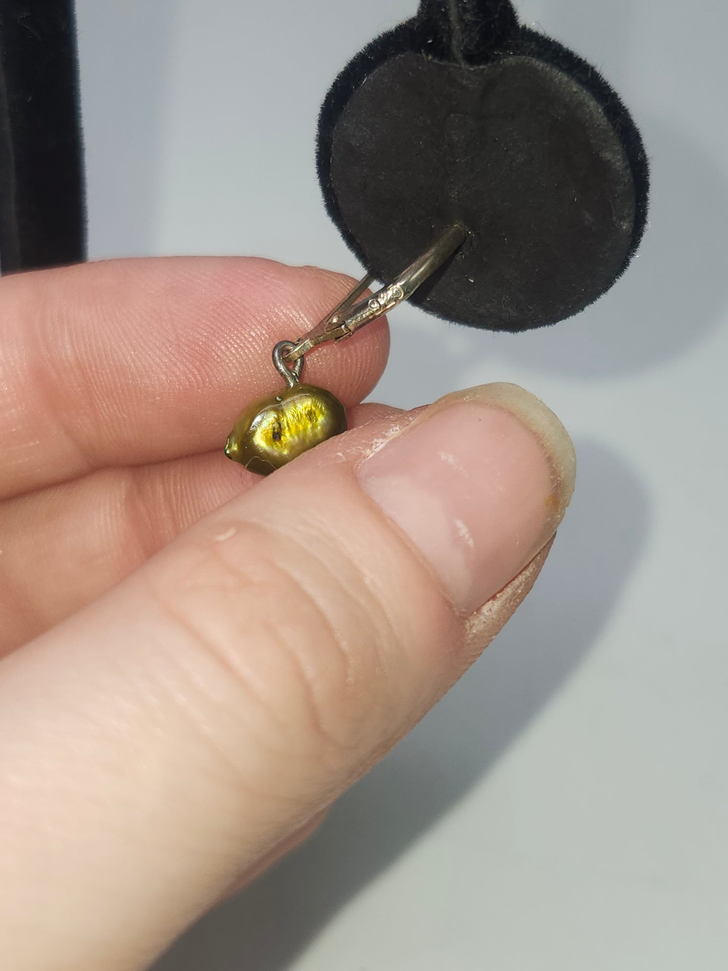 *925 Sterling* & Fresh Water Pearl Dangle Earrings