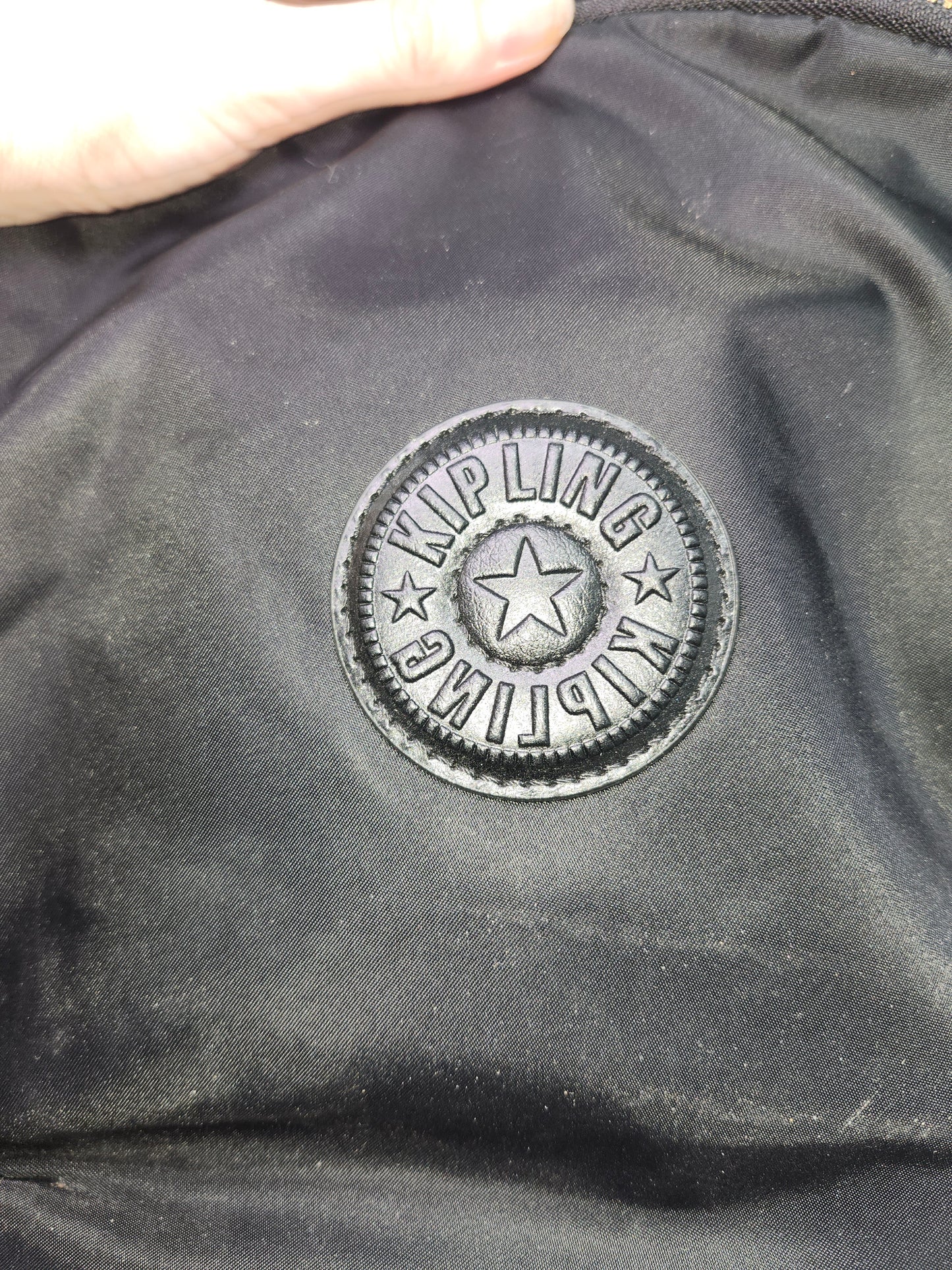 -Kipling- Nylon Black Backpack