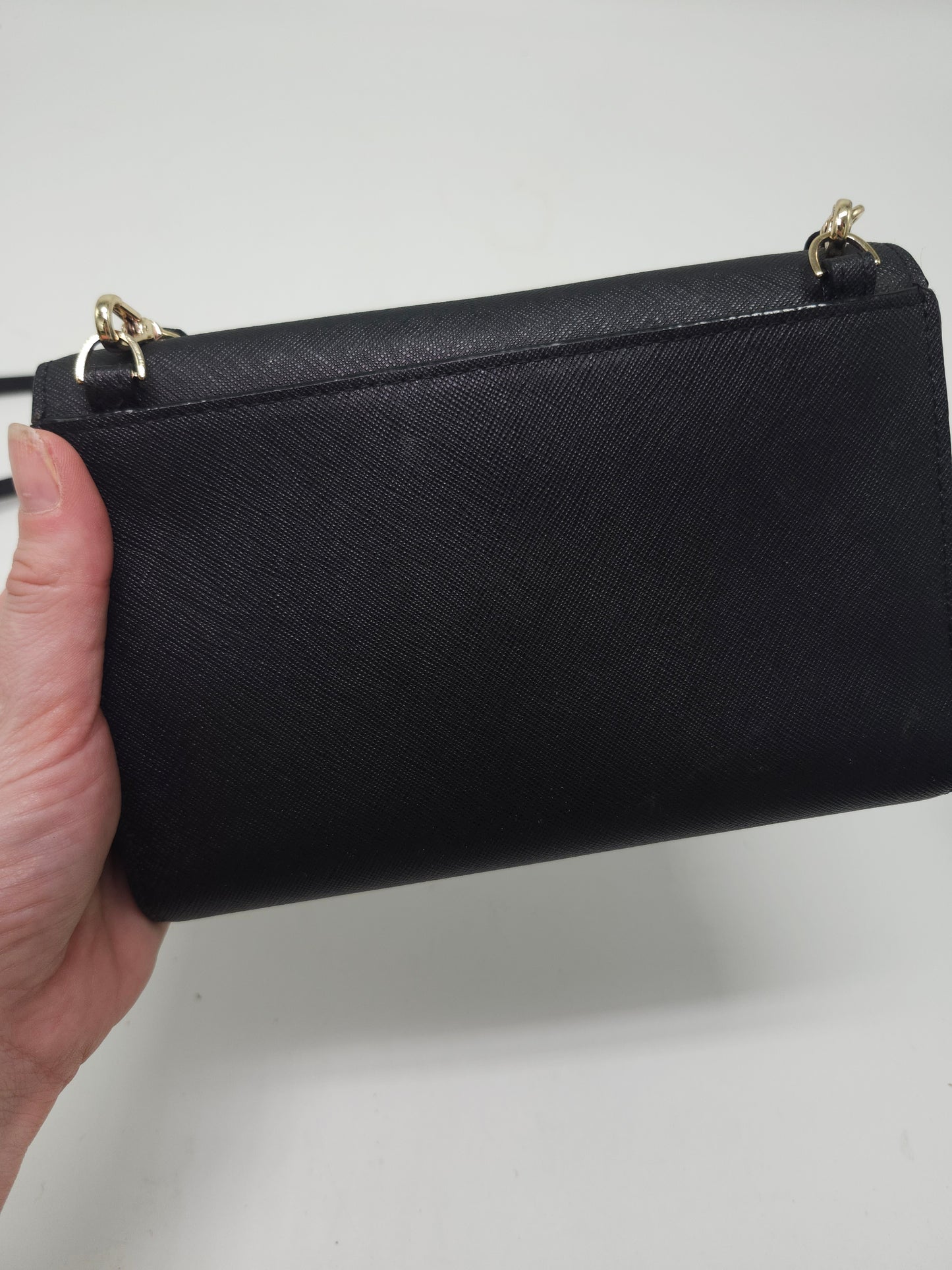 *Kate Spade* "Laurel Way Winni" Black Crossbody Bag with Gold Hardware