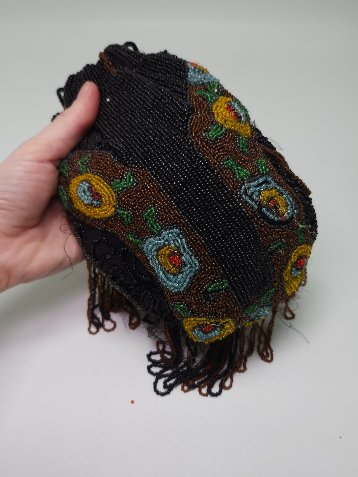 Art Deco Era Hand-Beaded Evening Bag