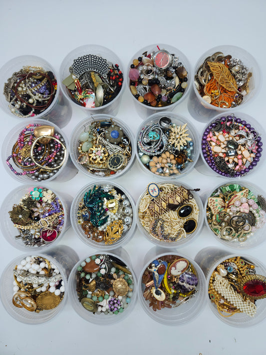 **Jewelry Jar** with Sterling Silver