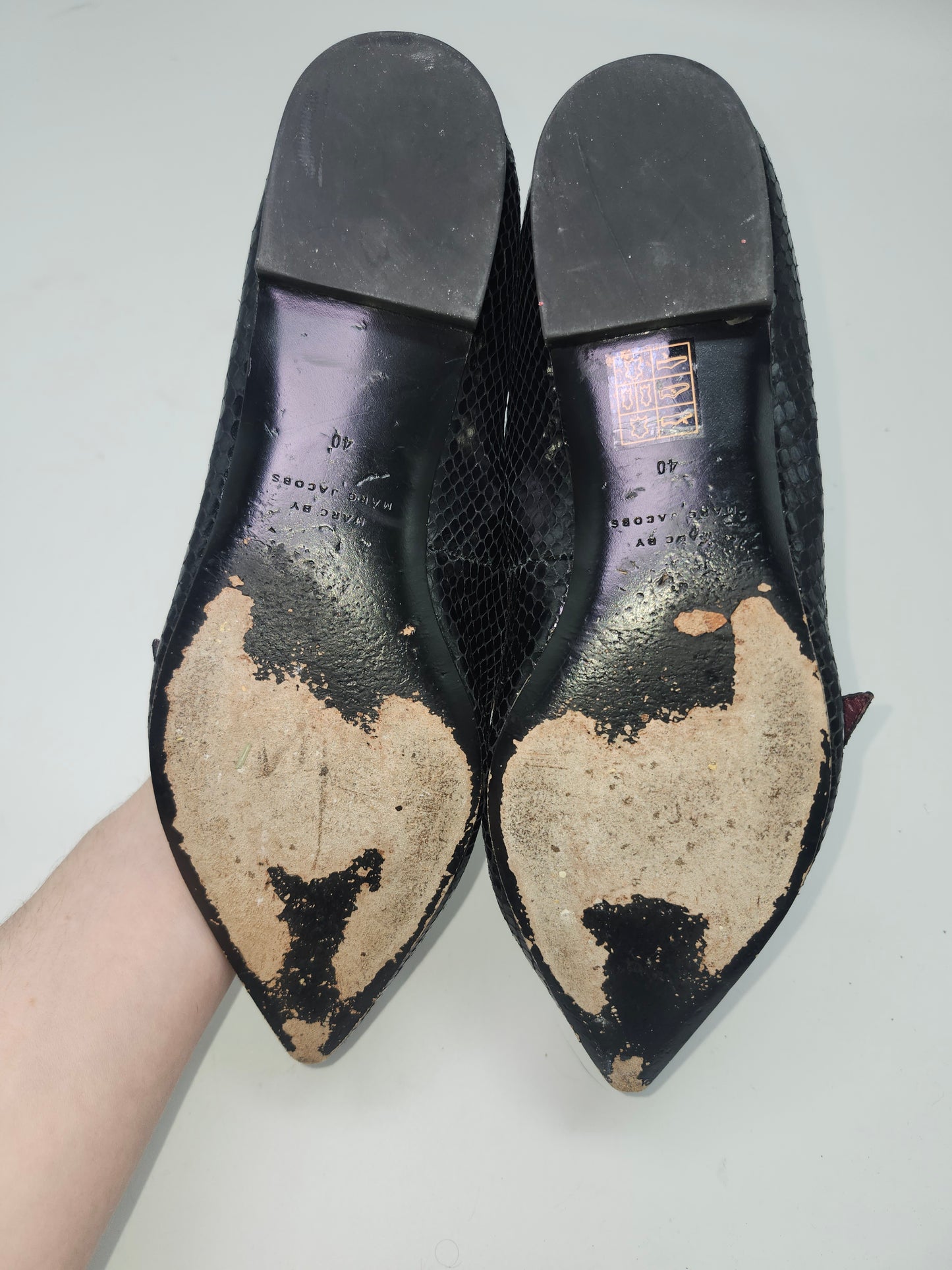 Marc by Marc Jacobs Ballerina Point Toe Flats Size 40
