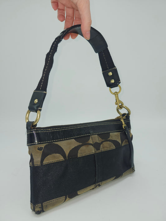 -Coach- "Demi" Slim Shoulder Bag