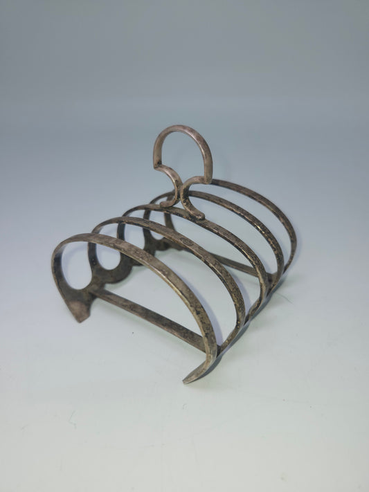 -Victorian Era- Toast Rack Silverplated