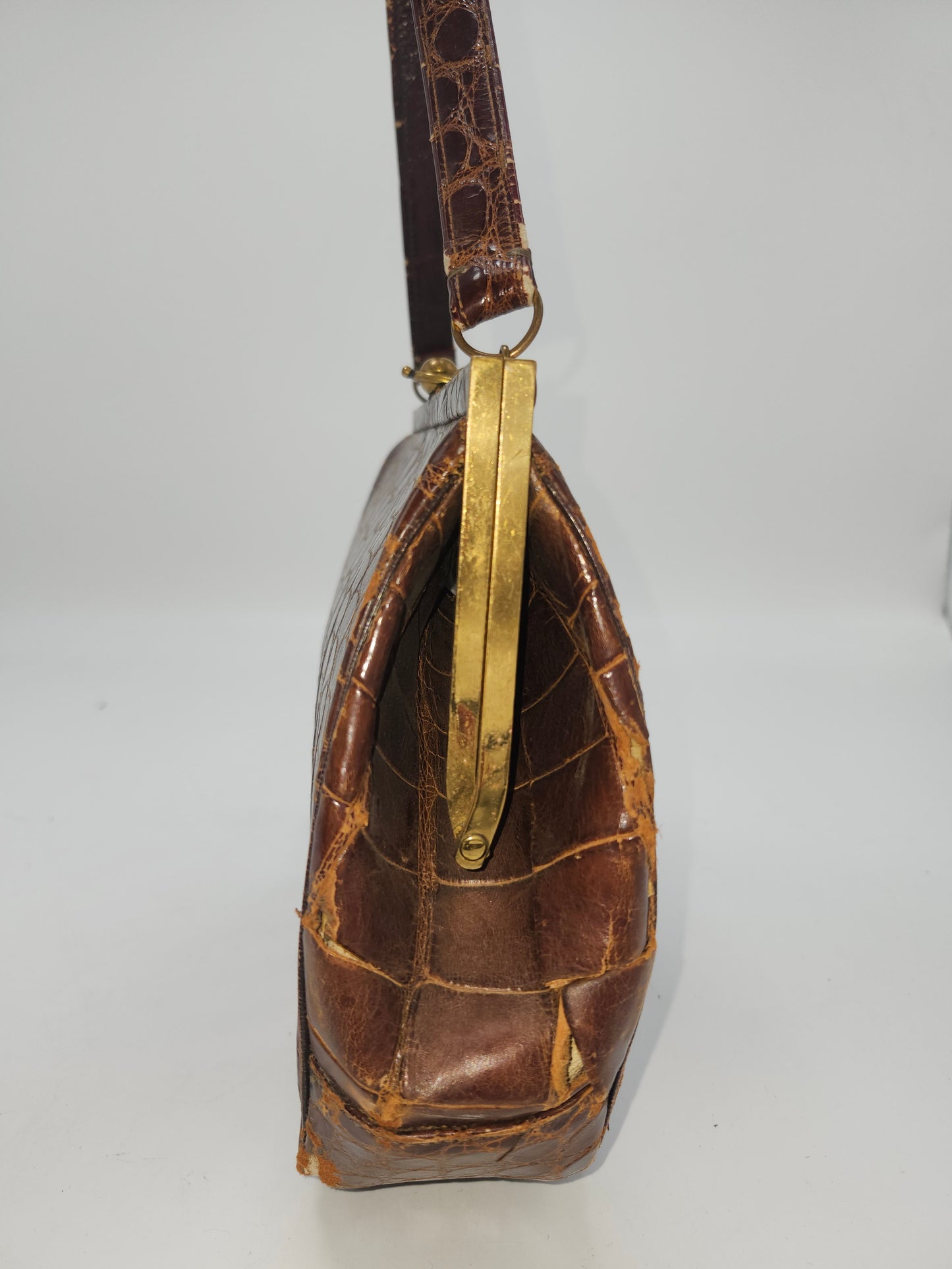 ~Crocodile~ Leather Vintage Purse