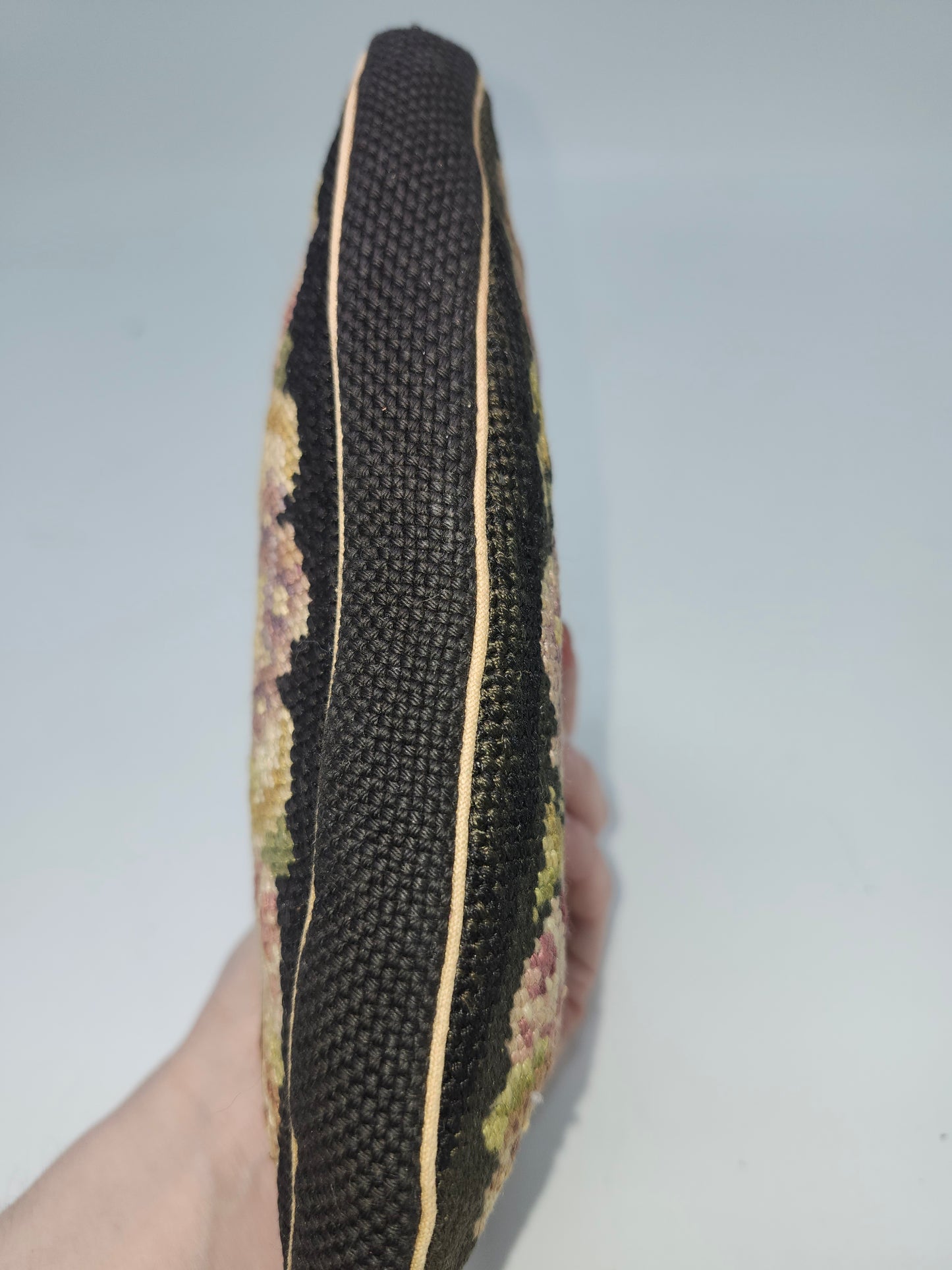 Needlepoint Antique Tapestry Purse 1930s Art Deco Era