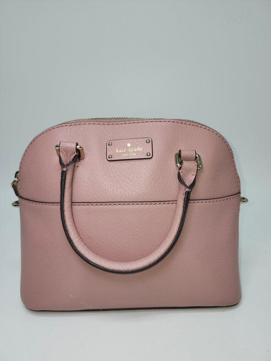 *Kate Spade* "Grove Street Carli" Pink Leather Satchel