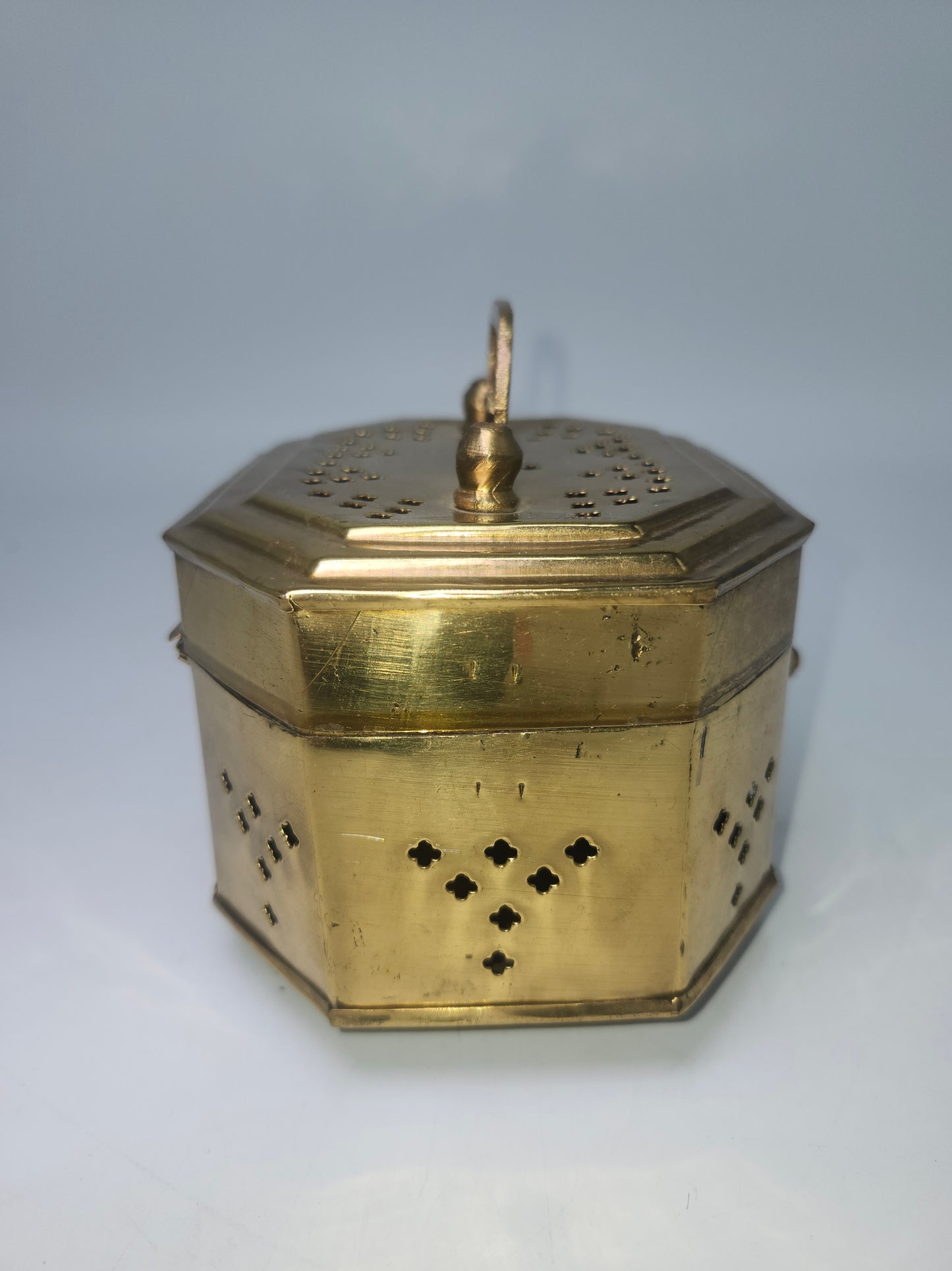 ~Brass~ Jewelry/Trinket Carriage (Cricket Box)