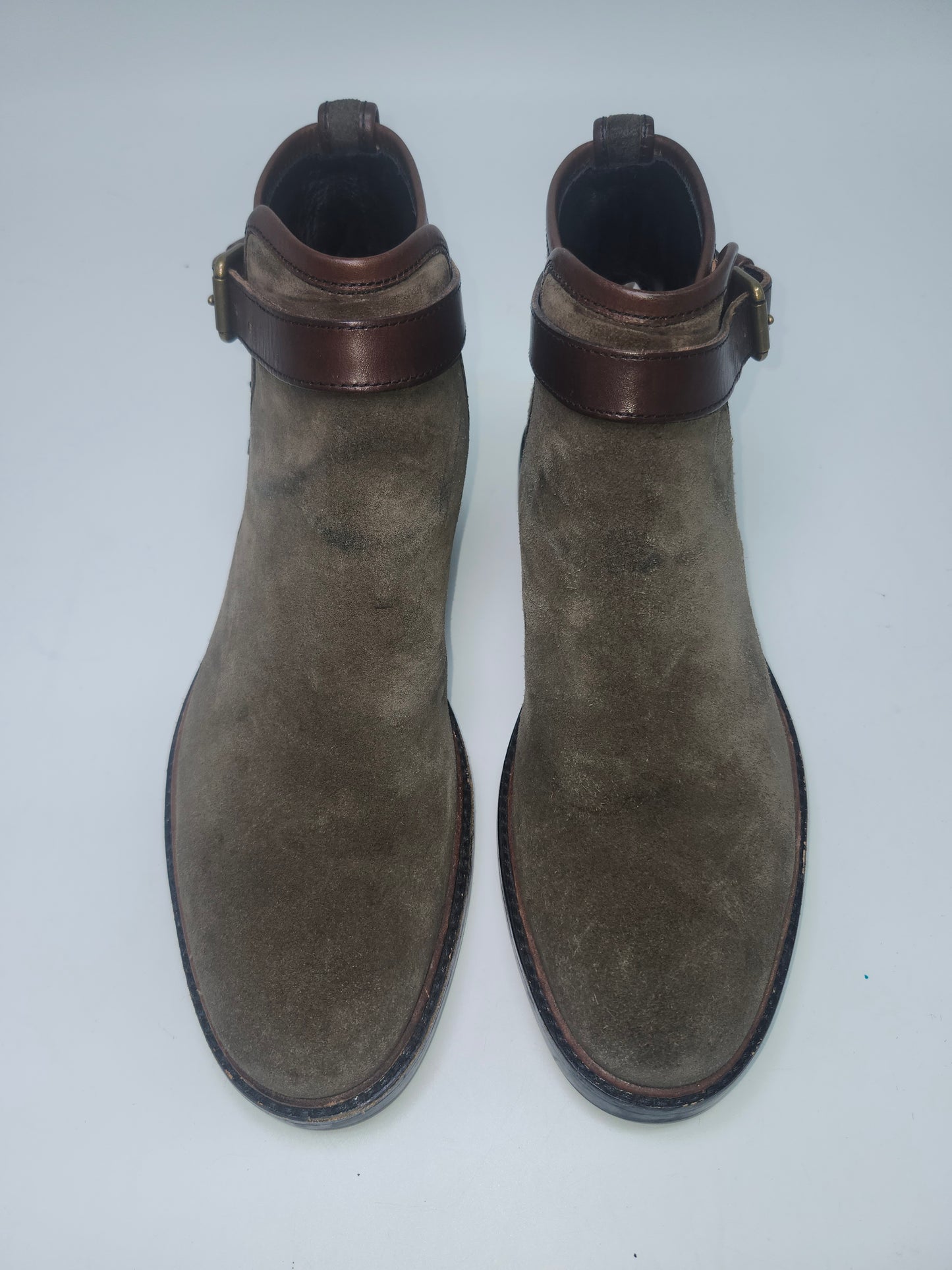 Coach "Bryce" Boots in Two-Toned Suede Size 8.5