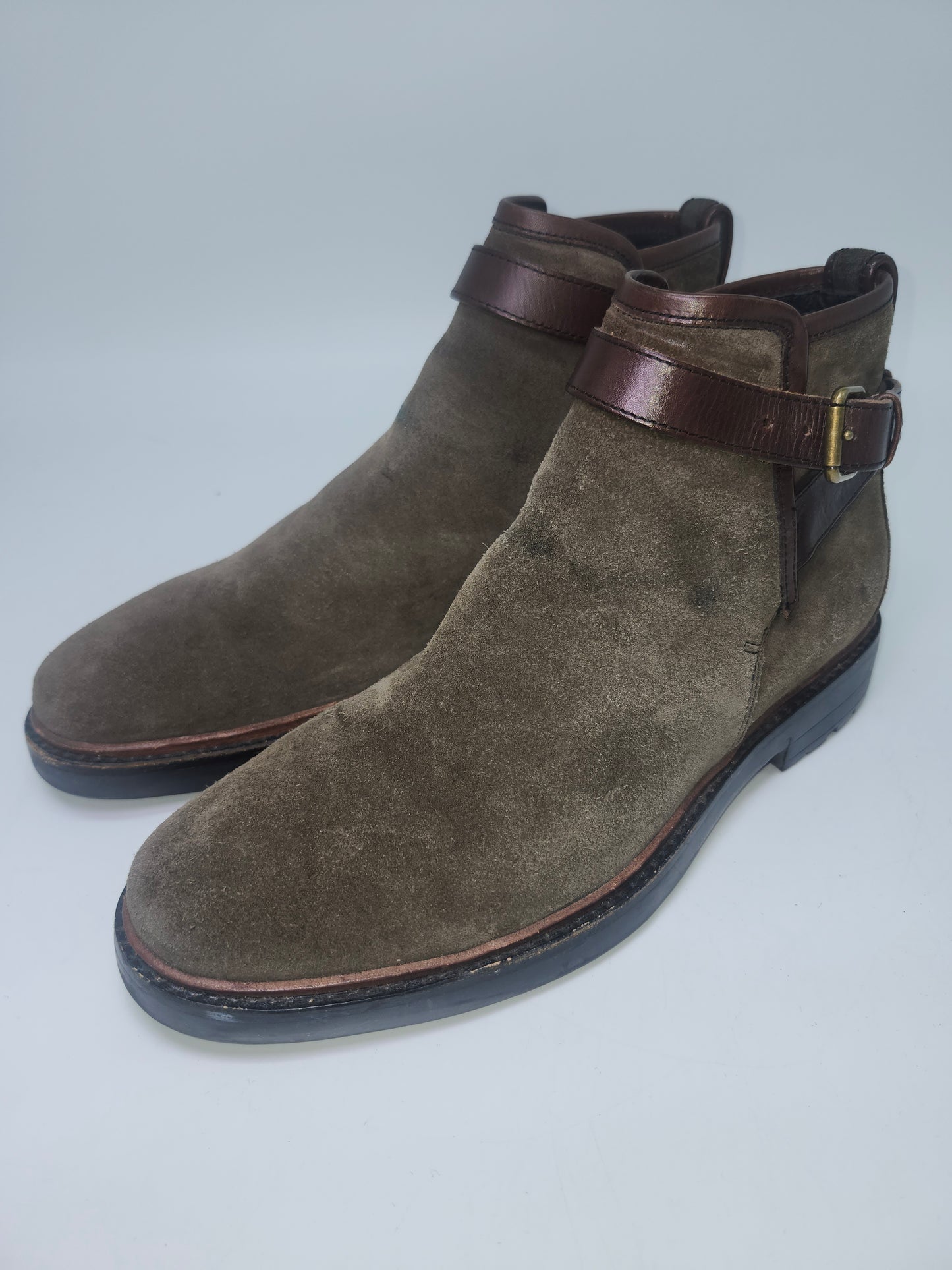 Coach "Bryce" Boots in Two-Toned Suede Size 8.5
