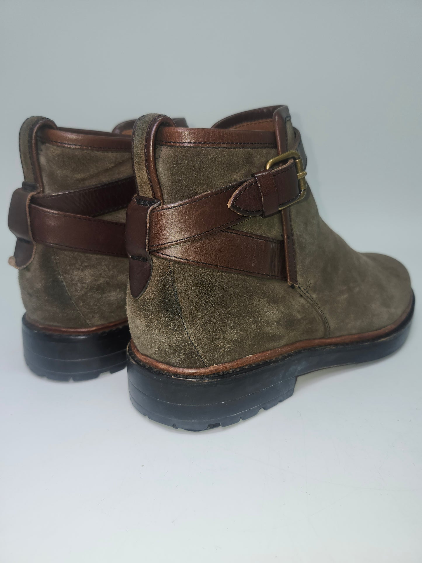 Coach "Bryce" Boots in Two-Toned Suede Size 8.5