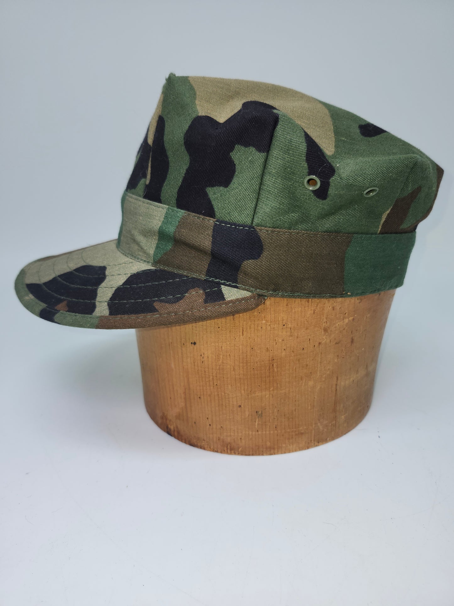 USMC Woodland Garrison Cover Camo Hat
