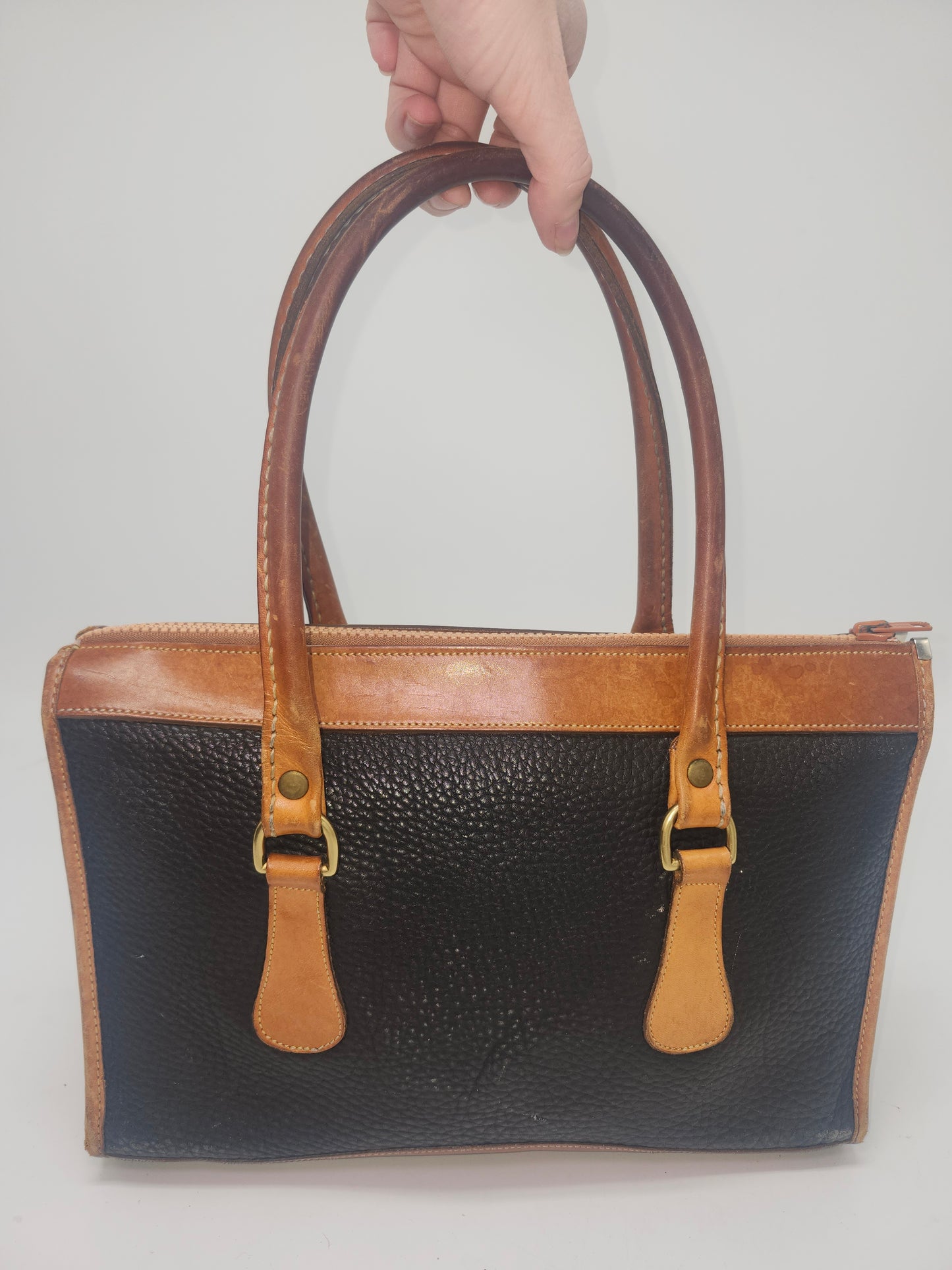 Dooney & Bourke All Weather Leather Satchel Handbag