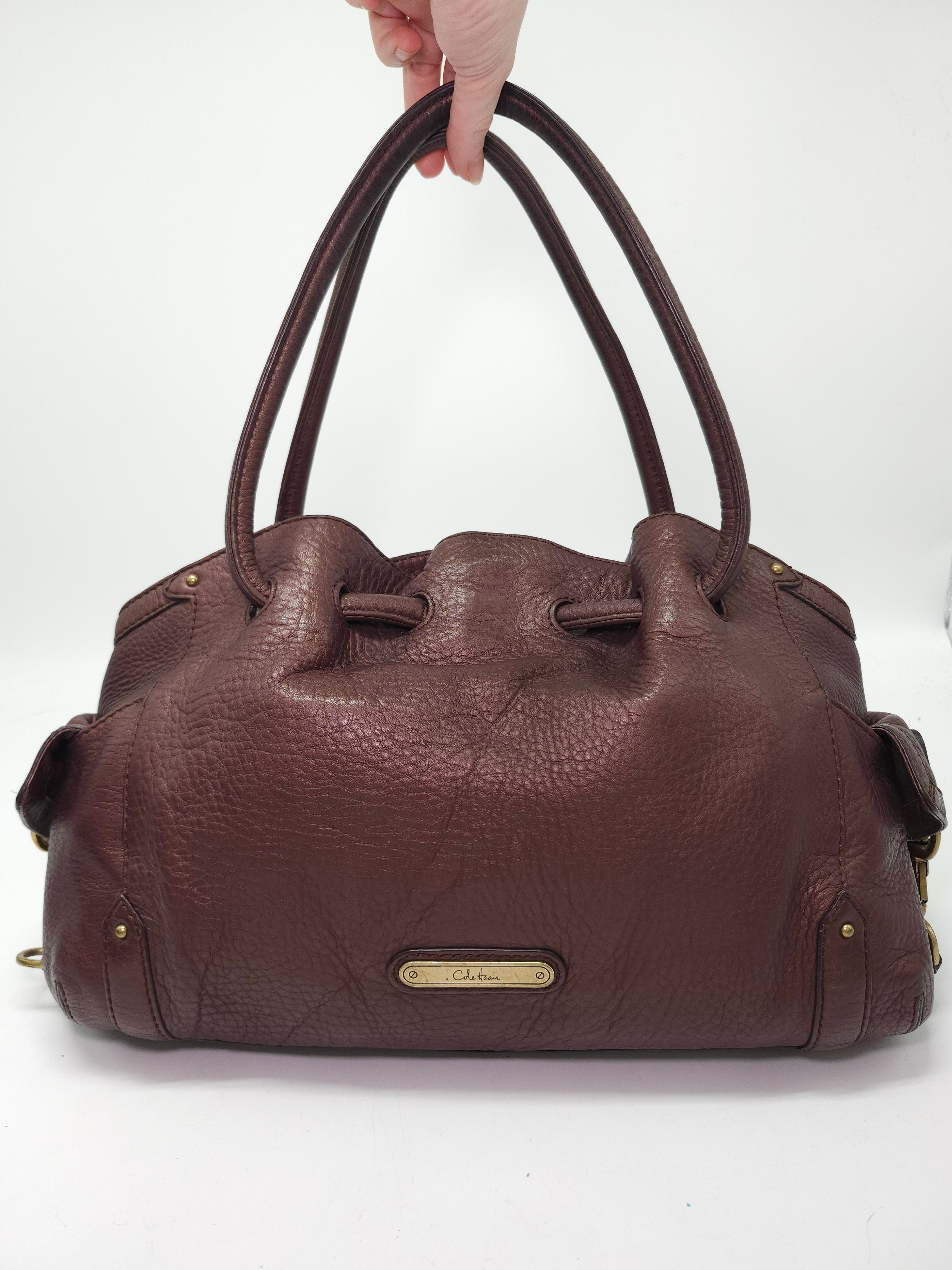 Cole Haan- Brown Pebbled Leather Shoulder Bag – Kelsey Olive's Closet Cole Haan- Brown Pebbled Leather Shoulder Bag – Kelsey Olive's Closet