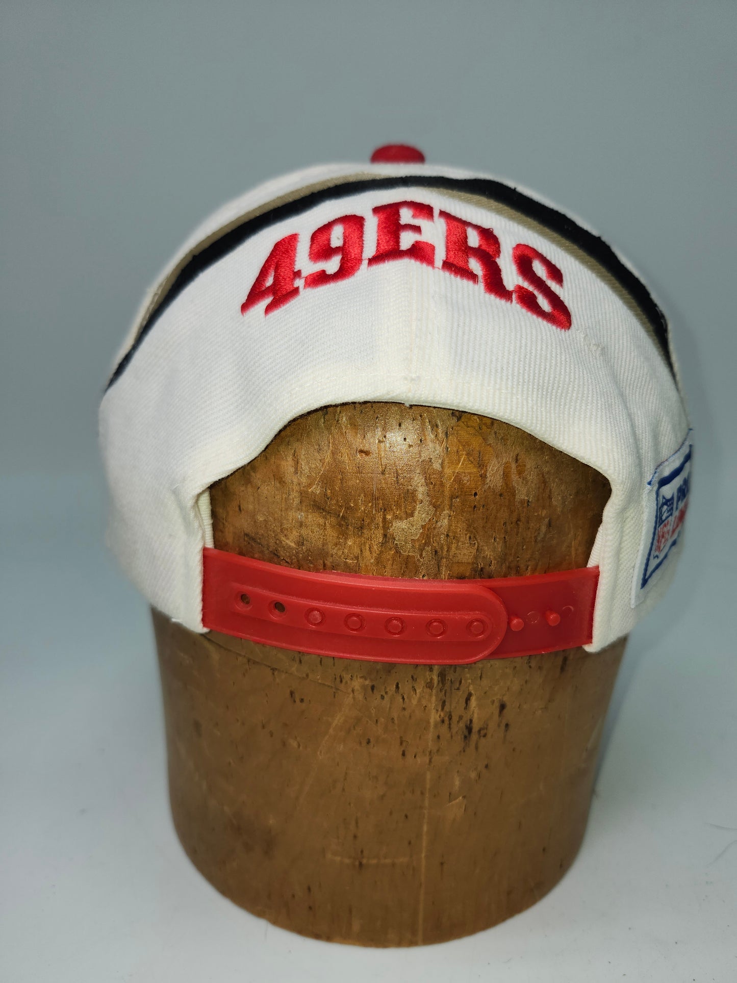 1980s Reebok Pro-Line NFL San Francisco 49ers Hat with Dan Buntz Autograph