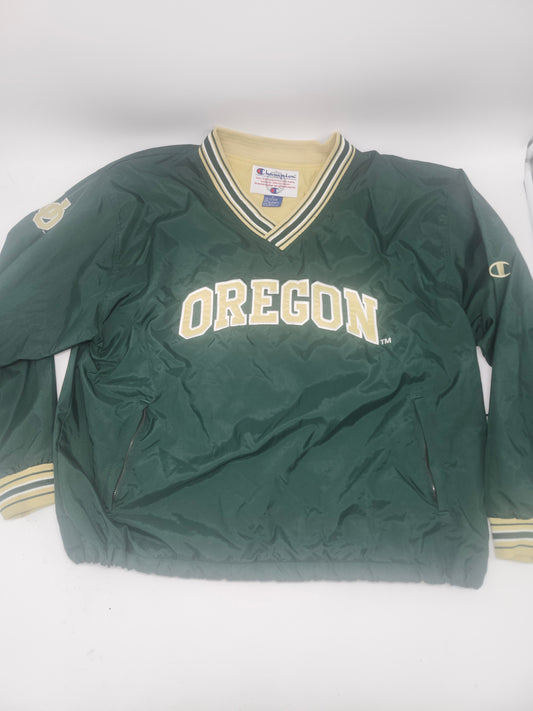 Oregon Ducks Champion Vintage Pullover Windbreaker XL