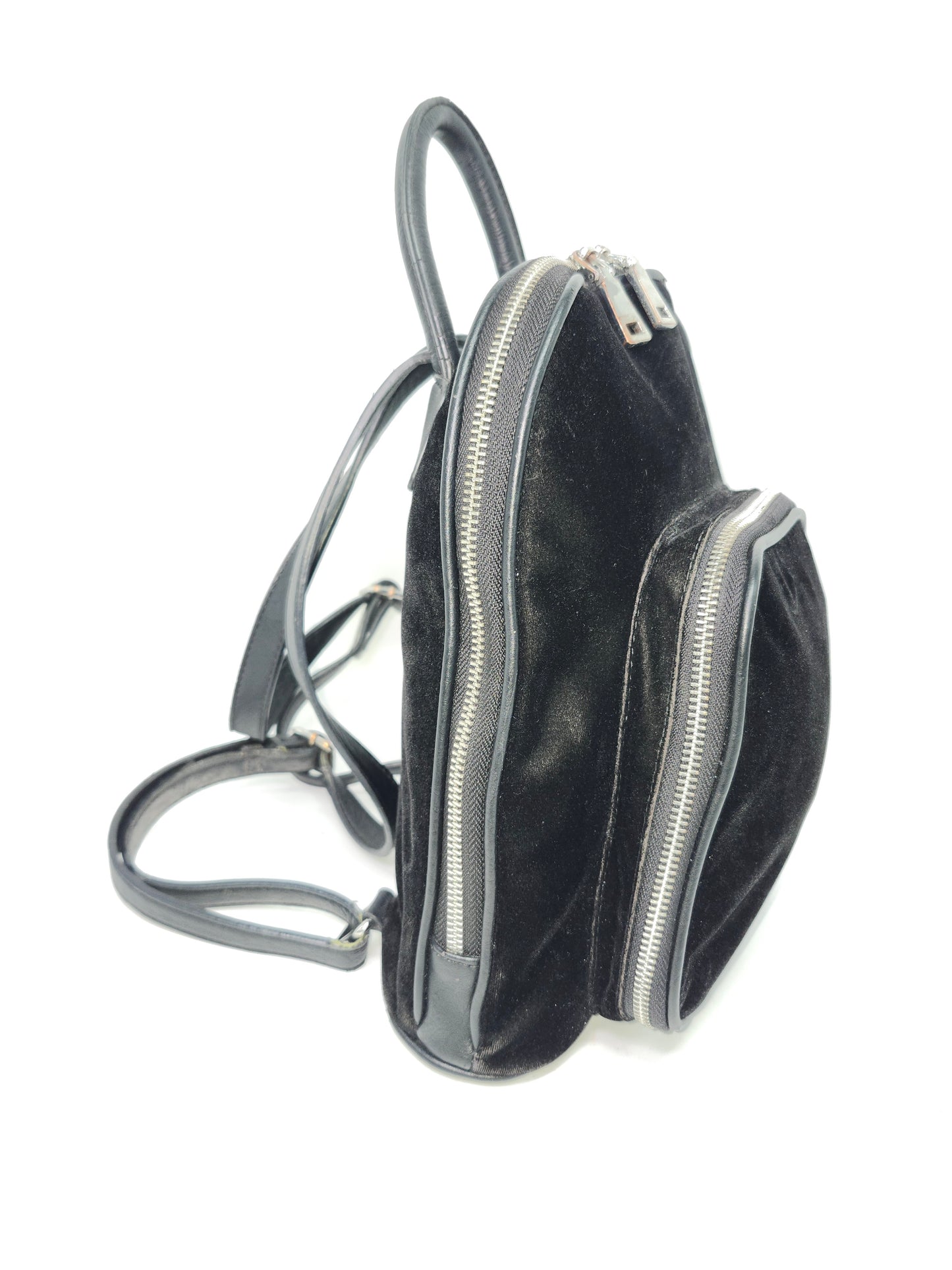 I.N.C. Black Velvet Backpack