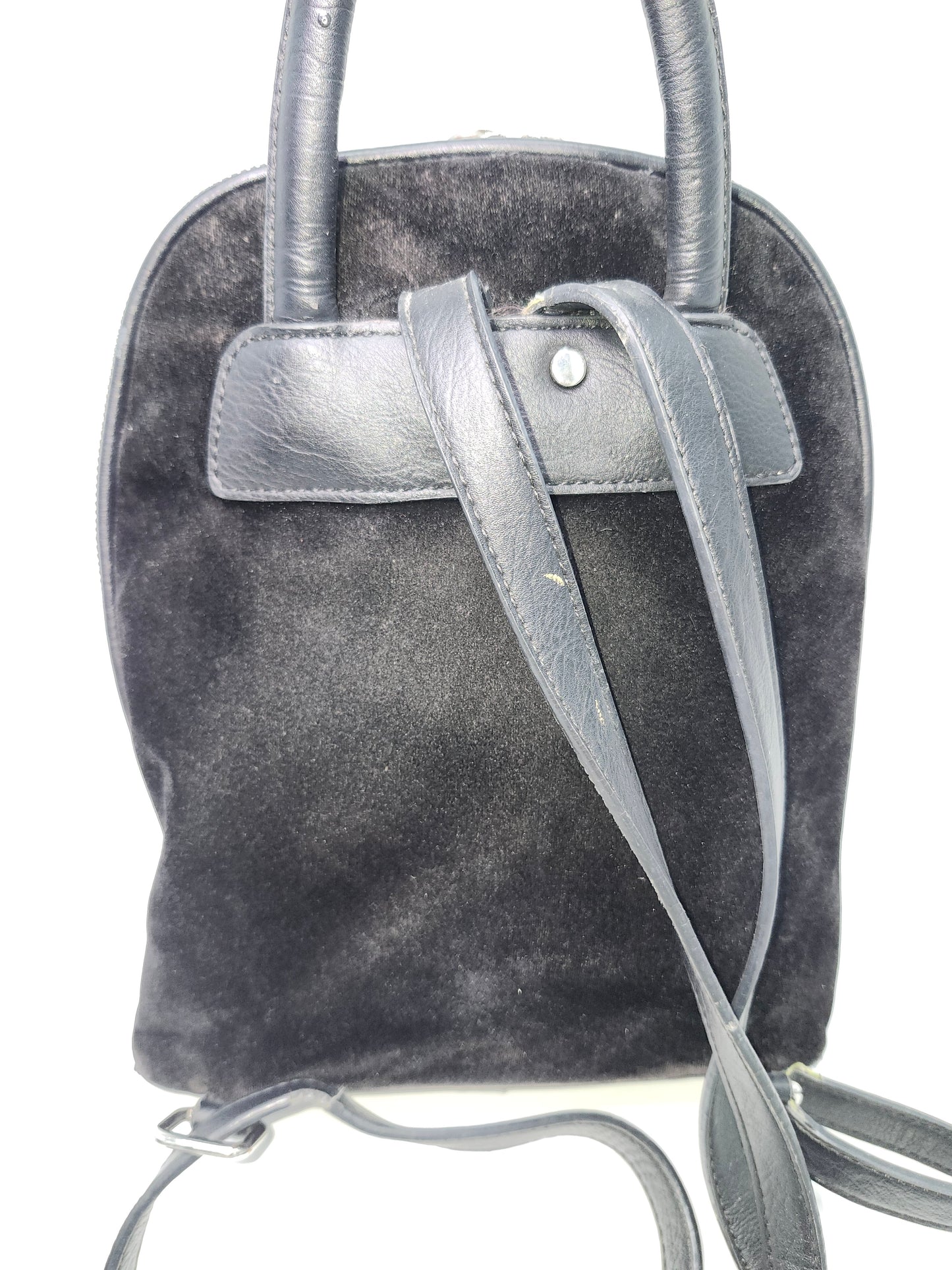 I.N.C. Black Velvet Backpack