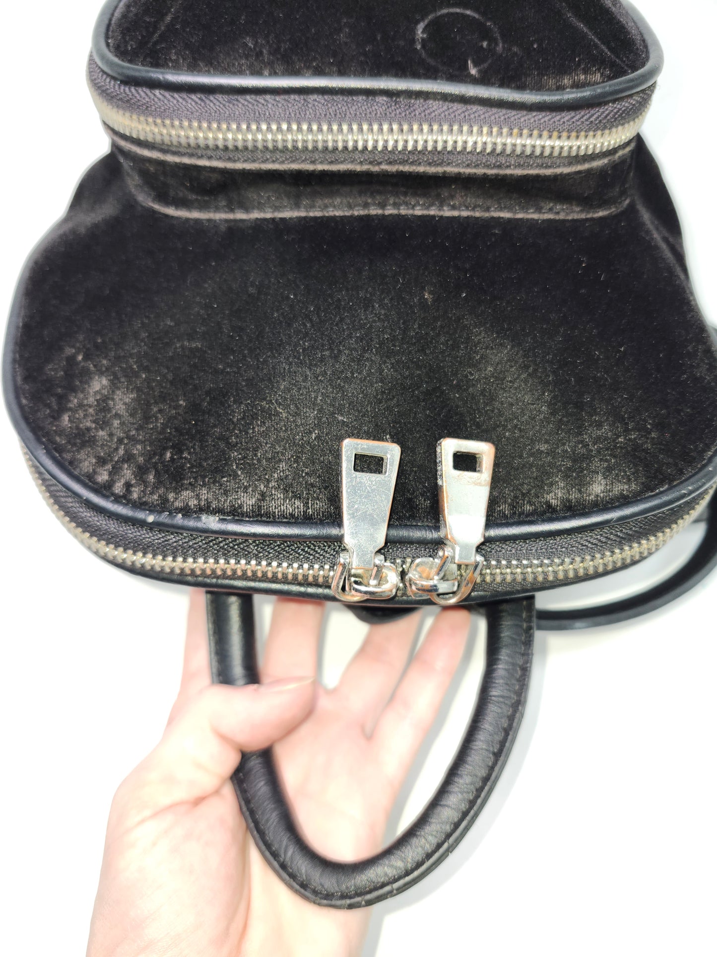 I.N.C. Black Velvet Backpack