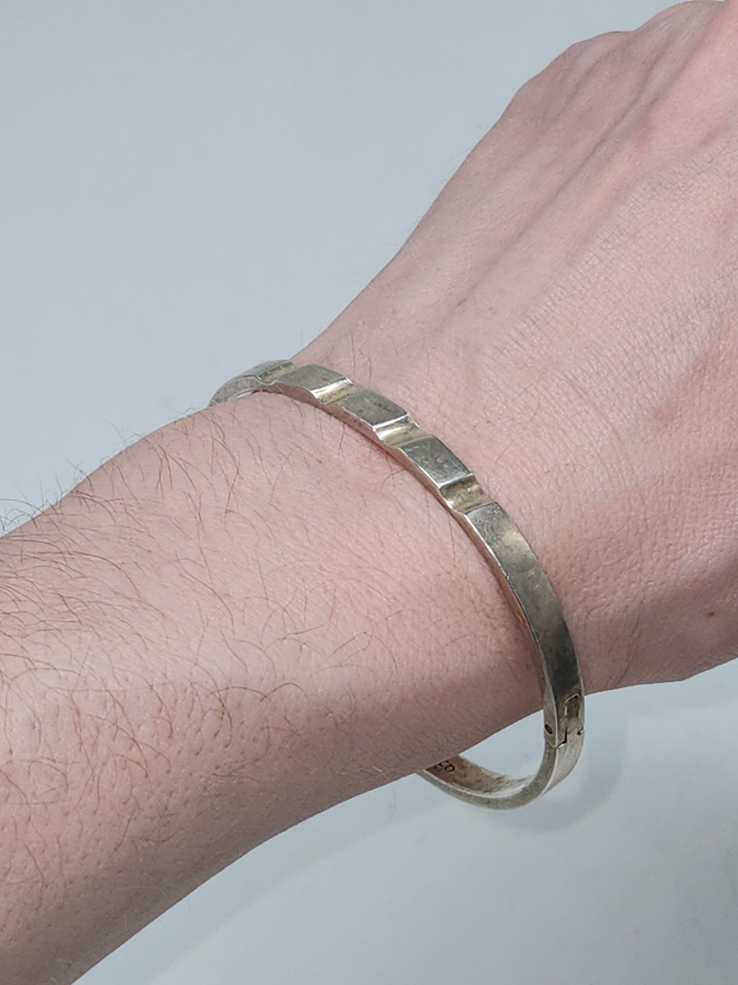 925 Sterling Taxco, Mexican Bangle Bracelet