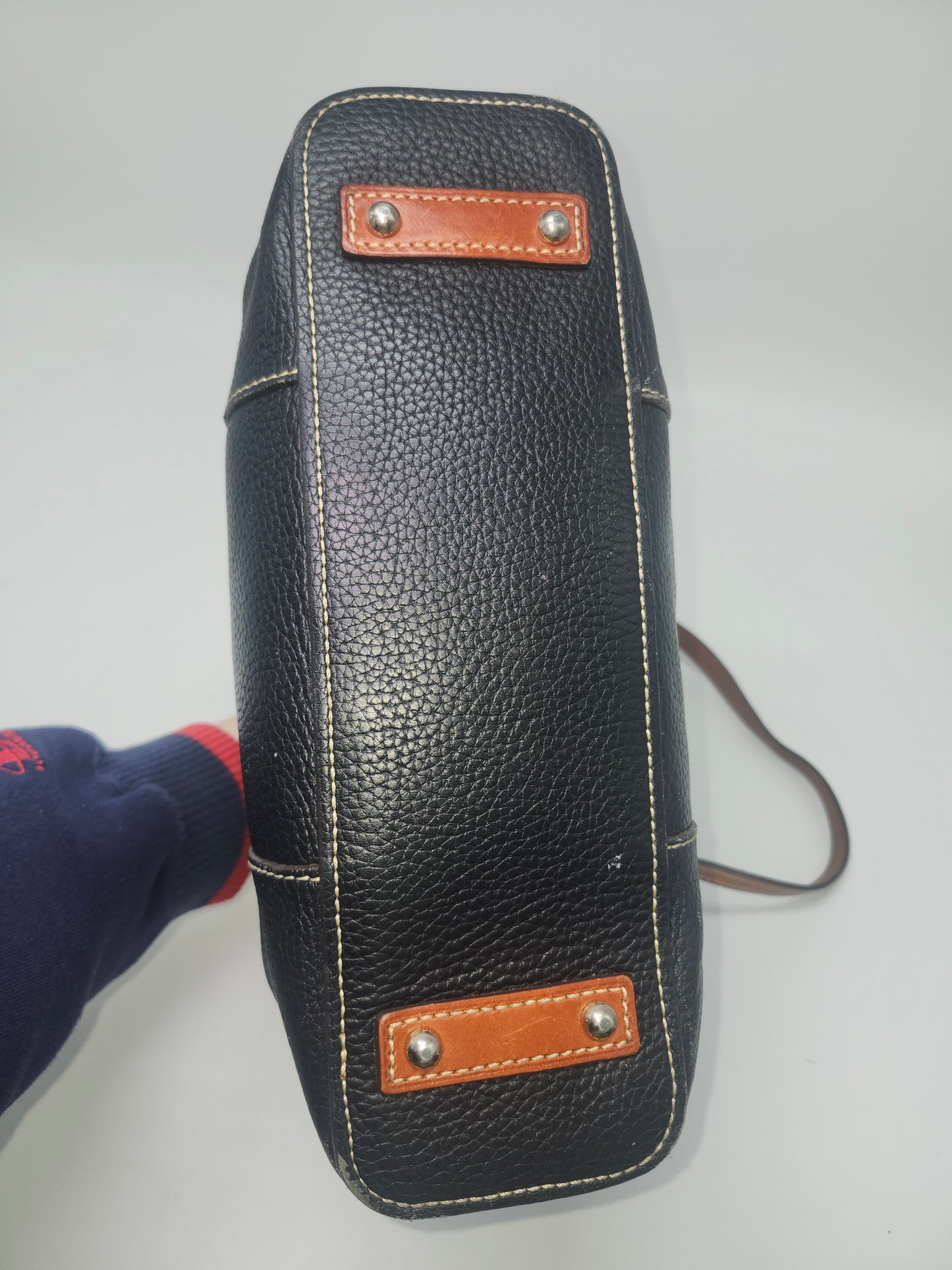 Dooney & Bourke Pebble Grained Two Toned Leather Purse