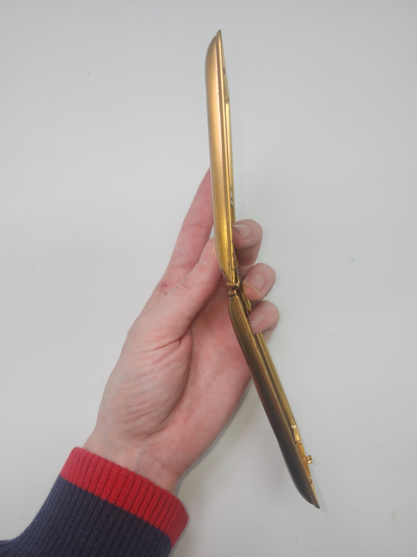 Brass Cigarette Case / Holder Mid-Century