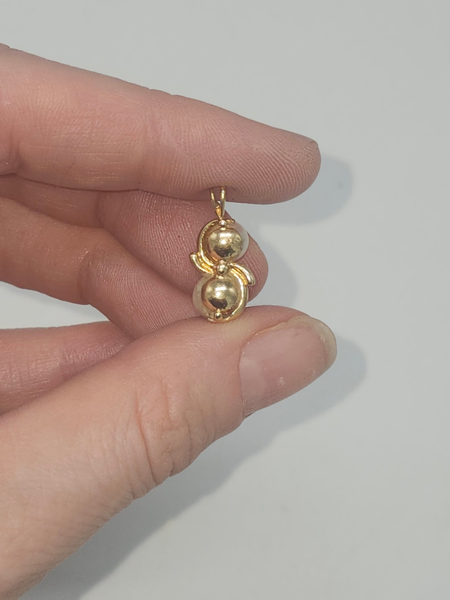 14K Gold, Pearl & Diamond Pendant