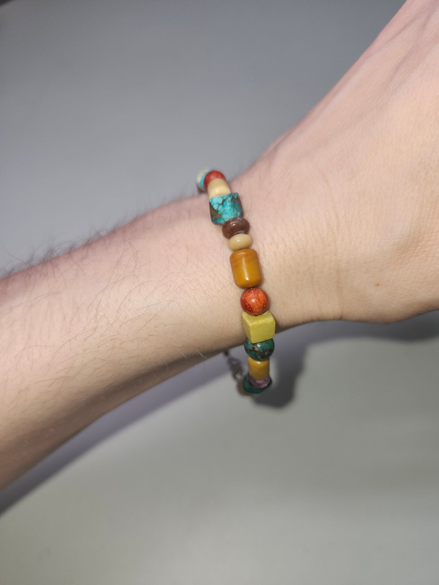925 Sterling & Multi-Gemstone Bracelet