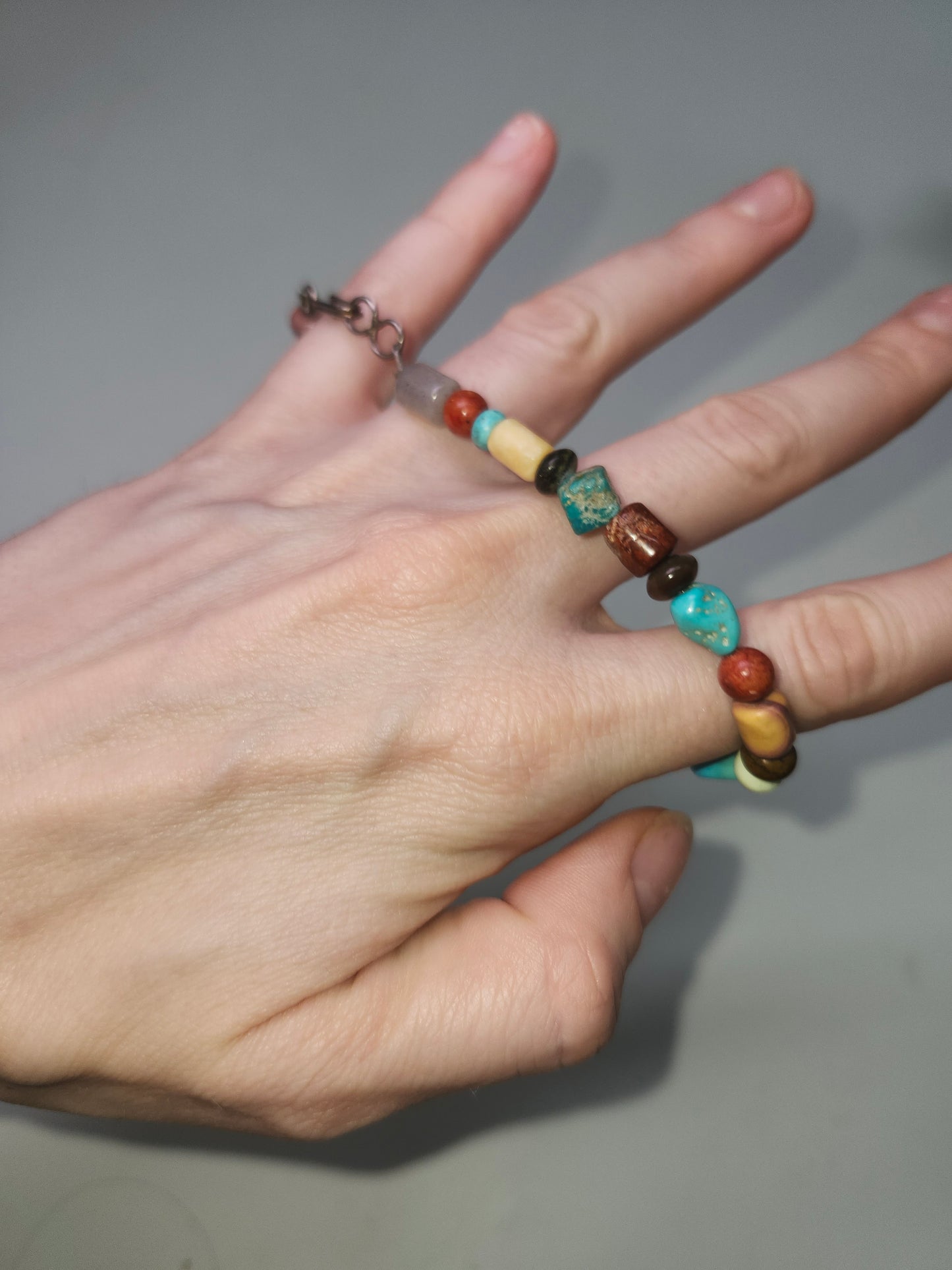 925 Sterling & Multi-Gemstone Bracelet
