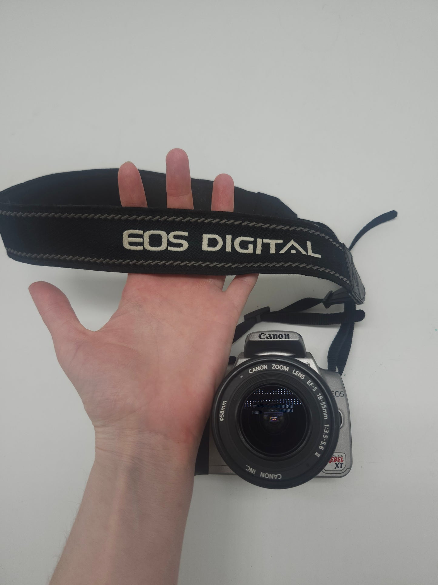 Canon EOS Rebel G 35mm Film Camera + Canon EF 18–55mm Lens
