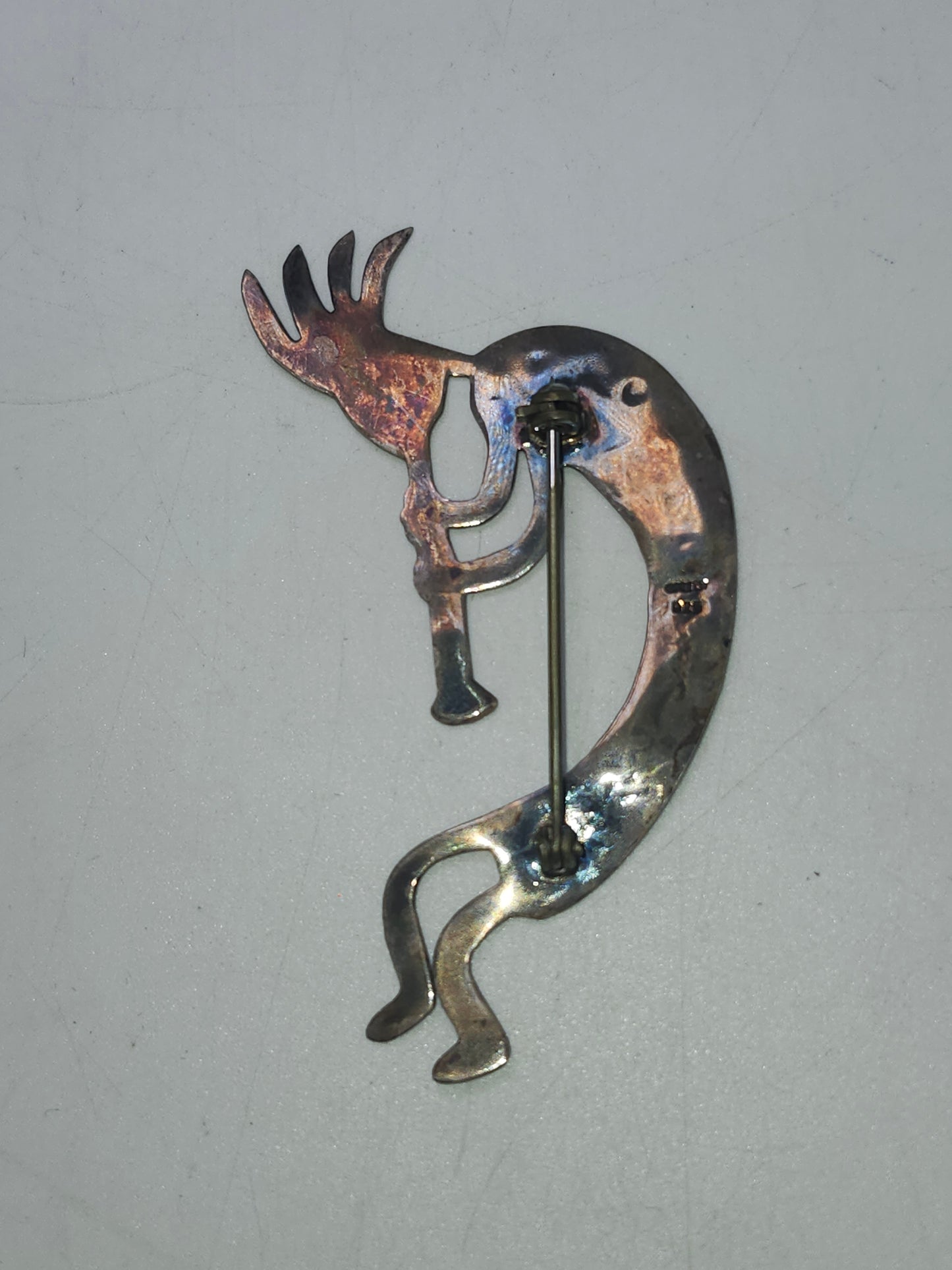 925 Sterling Kokopelli Brooch