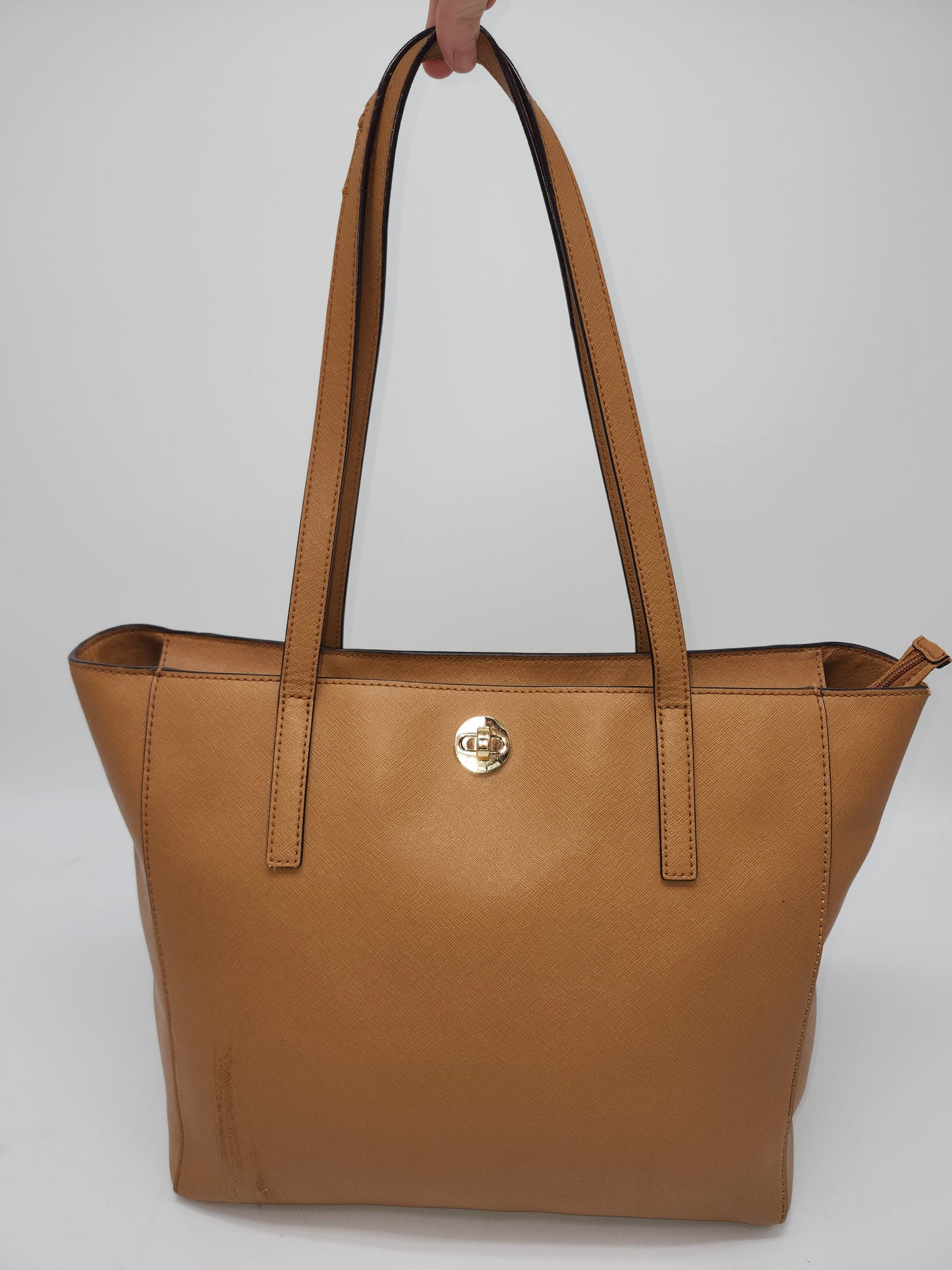 Michael Kors Tan Saffiano Leather Tote Bag