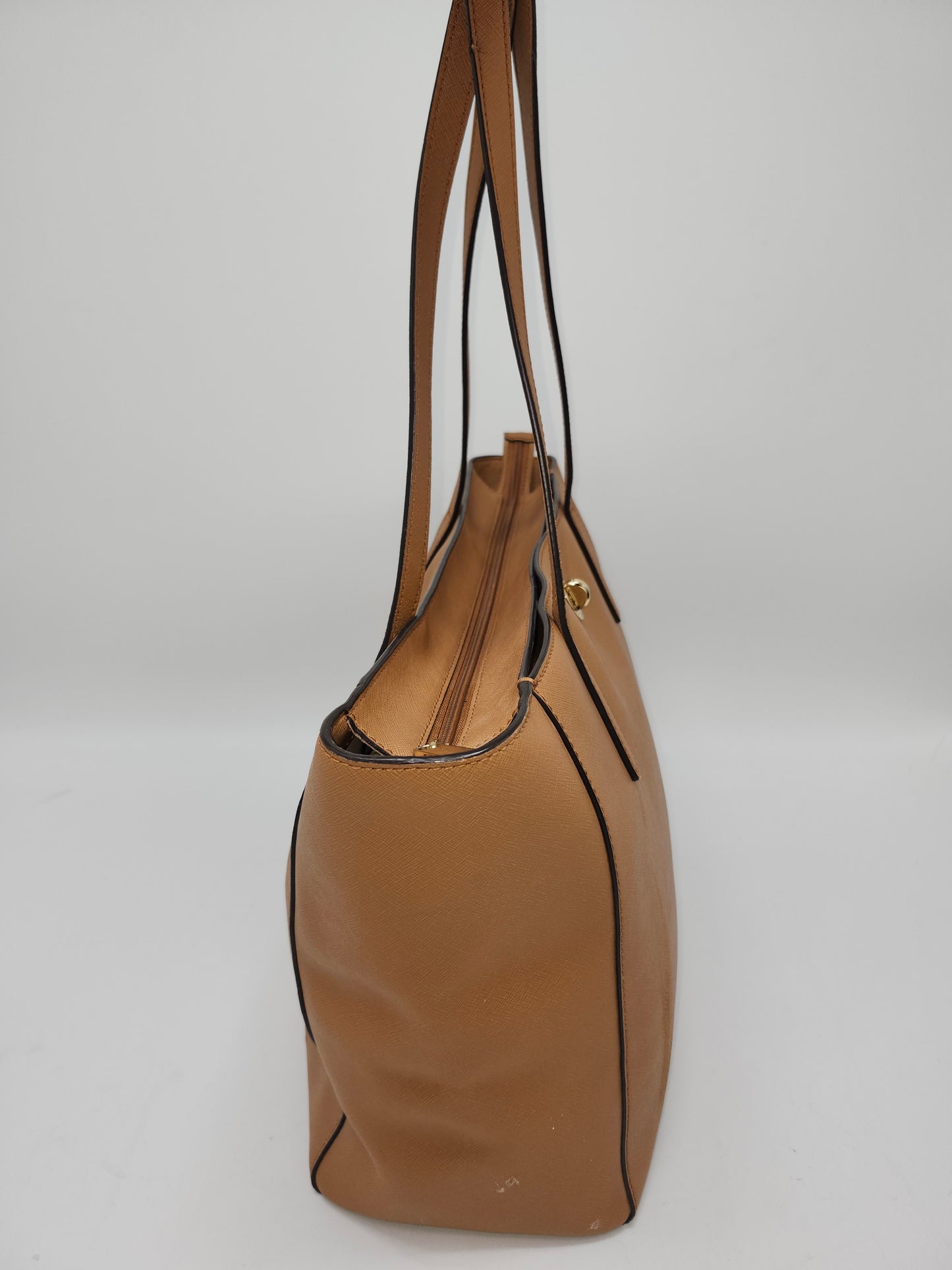 Michael Kors Tan Saffiano Leather Tote Bag